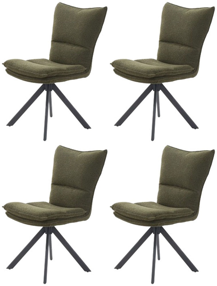 Jockenhöfer Gruppe Drehstuhl "Florina" (Set) 4 Stk.4-Fuss-Stuhl, inklusive günstig online kaufen