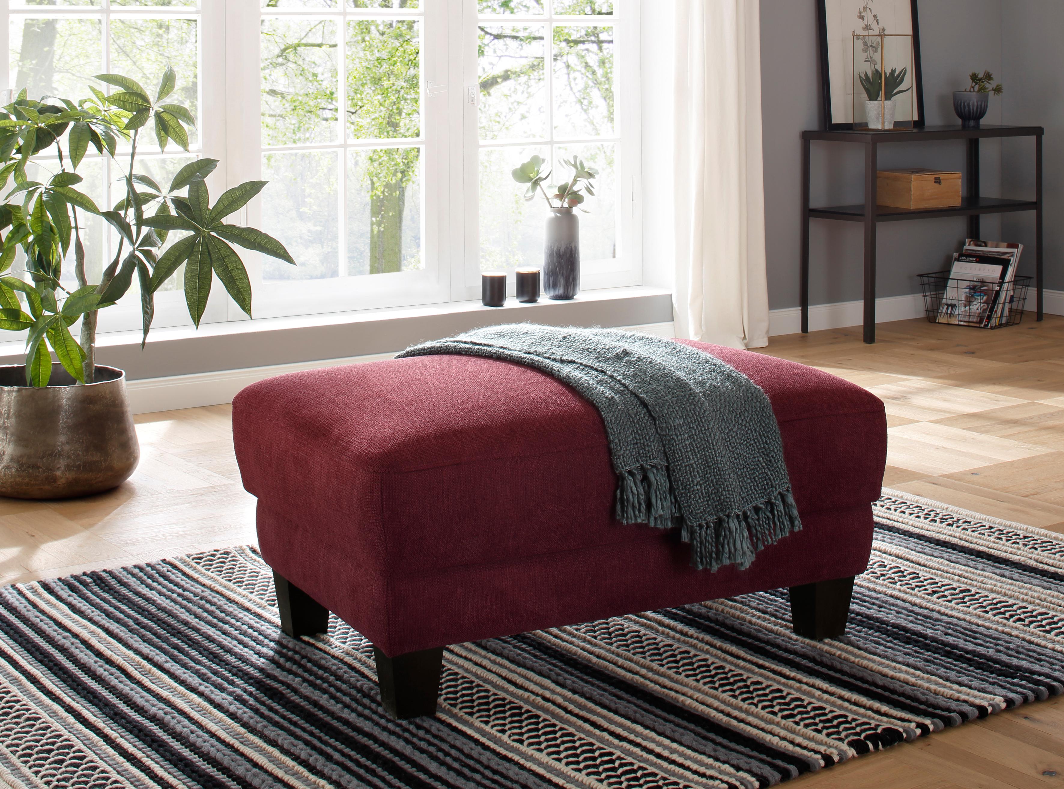 OTTO home Hocker "Trondheim" mit Stauraum, Federkern