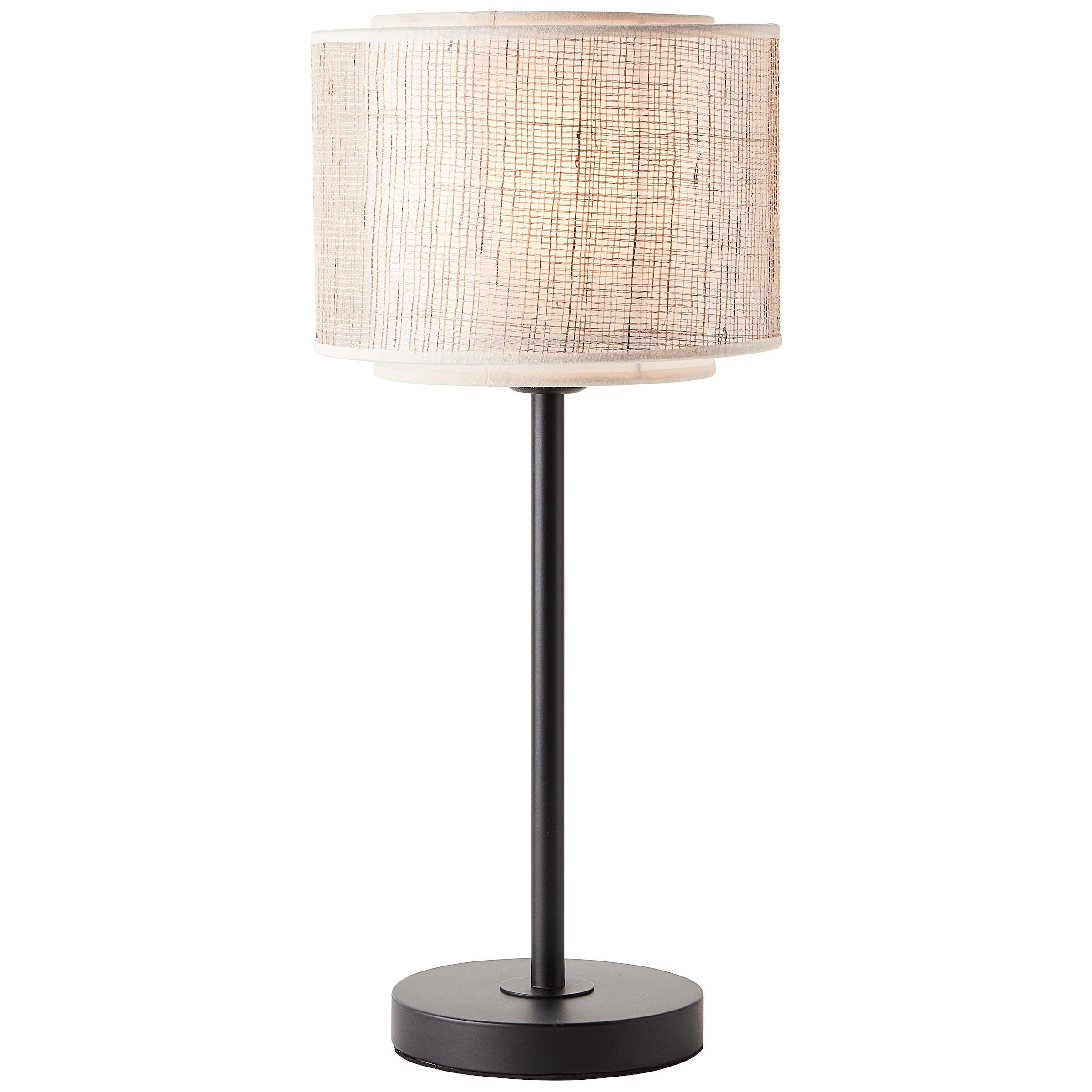 Brilliant Tischleuchte »Odar«, 1 flammig, Leuchtmittel E27 | ohne Leuchtmittel, schwarz/beige