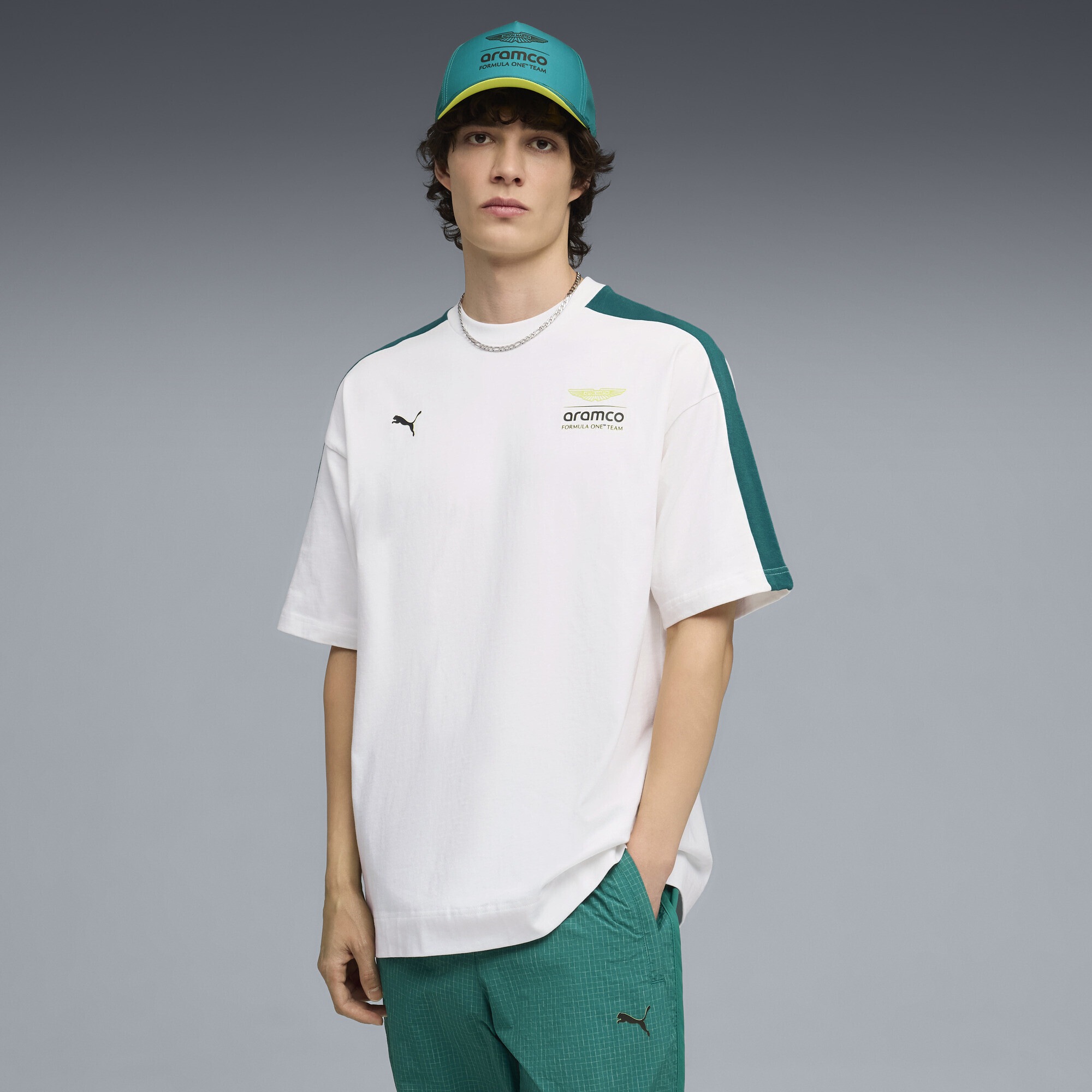 PUMA T-Shirt »PUMA x ASTON MARTIN ARAMCO F1® TEAM T7 T-Shirt Herren«