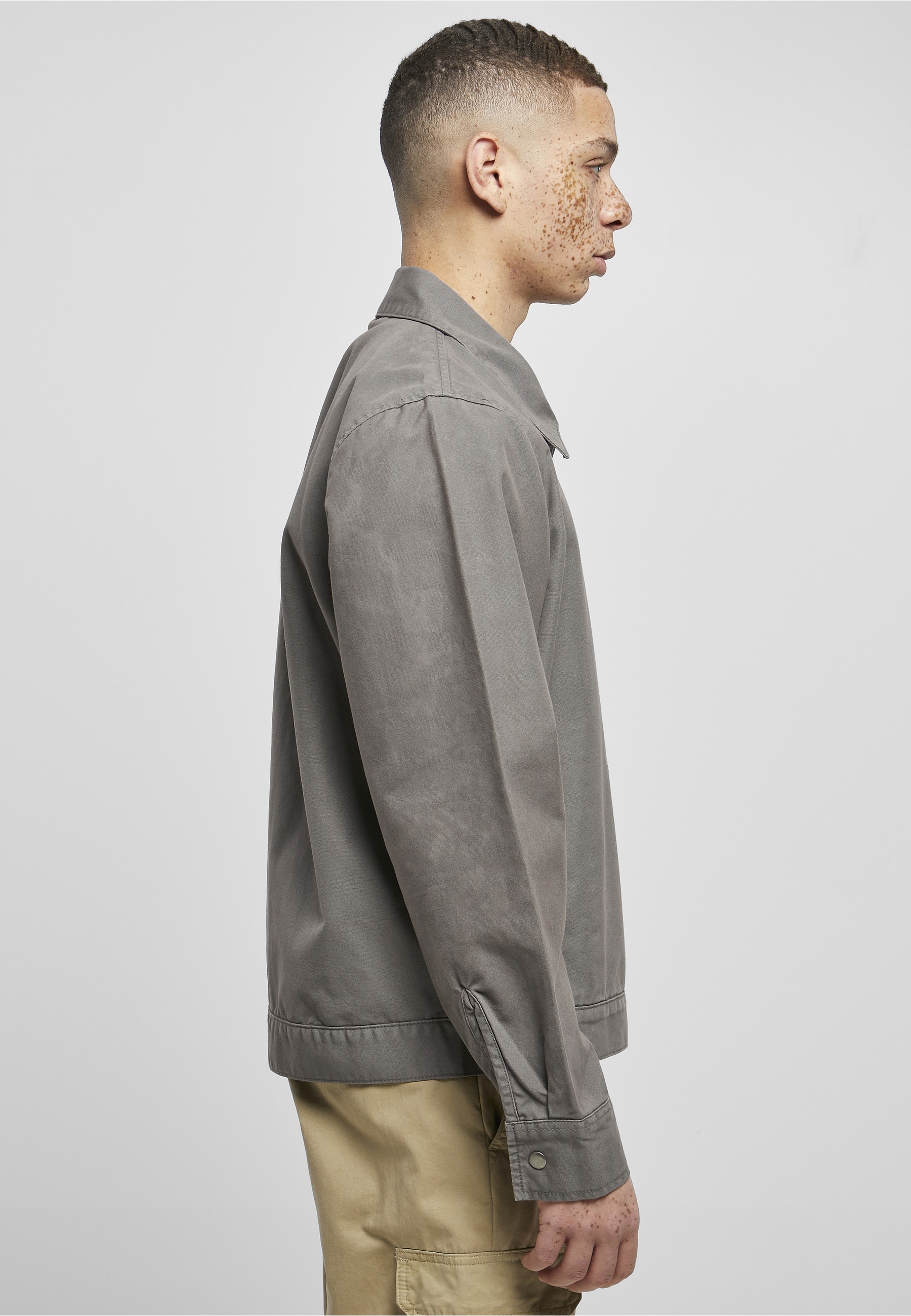 URBAN CLASSICS Funktionsmantel »Urban Classics Herren Overdyed Workwear Jacket«