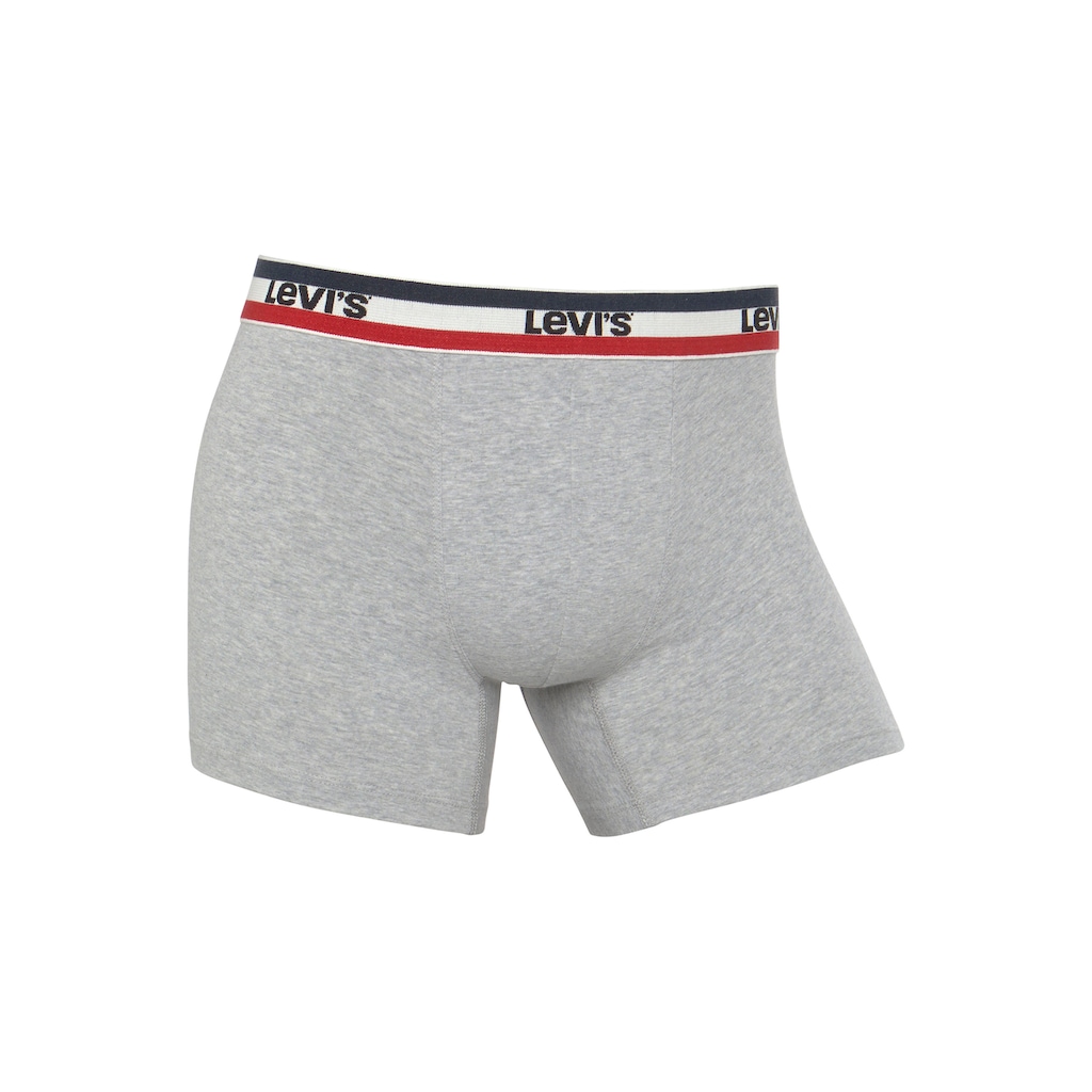 Levi's® Boxershorts »Men Sportswear Logo Boxer«, (Packung, 6 St.), Mit Logo-Bund