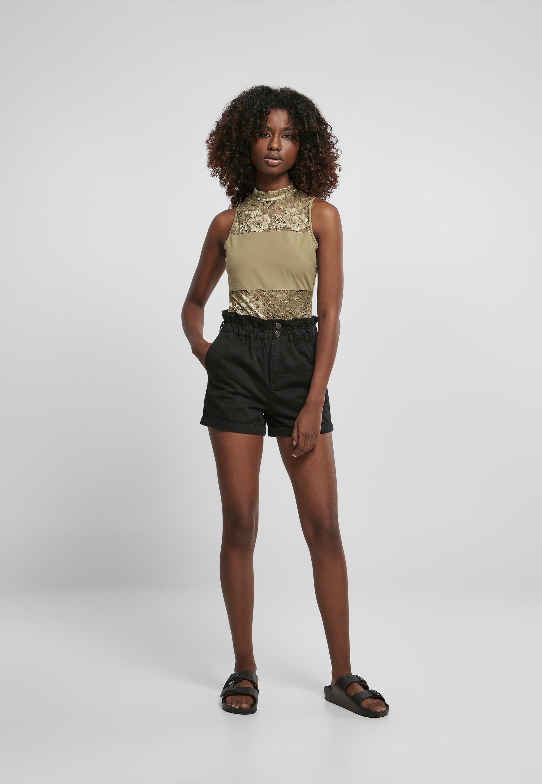 URBAN CLASSICS Body »Urban Classics Damen Ladies Laces Body«