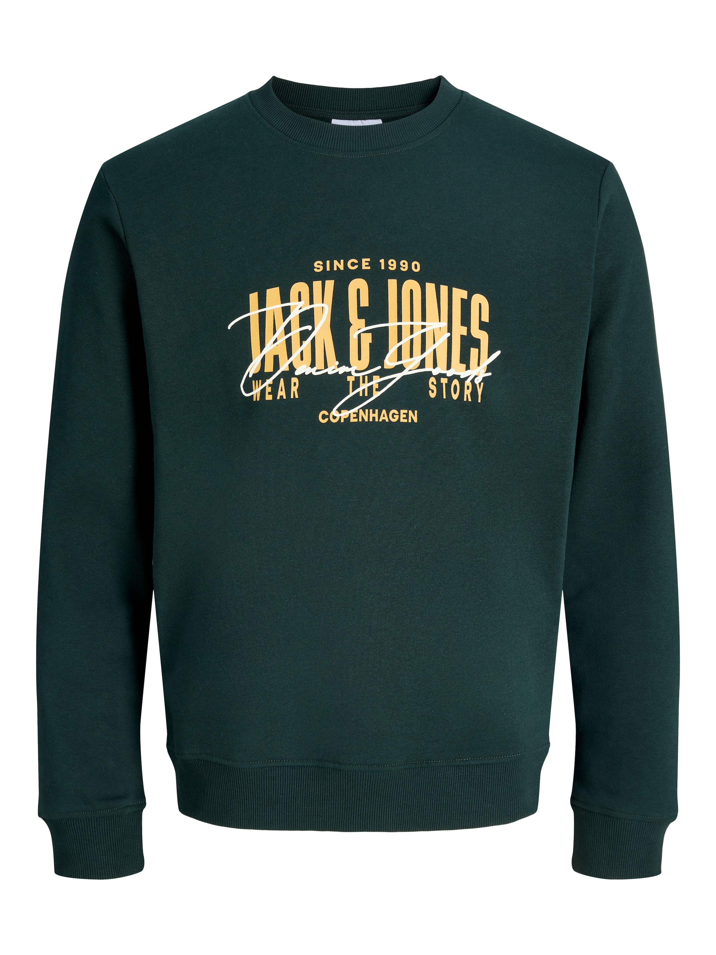 Jack & Jones "JJAERO SWEAT CREW NECK", Materialmix, regular fit