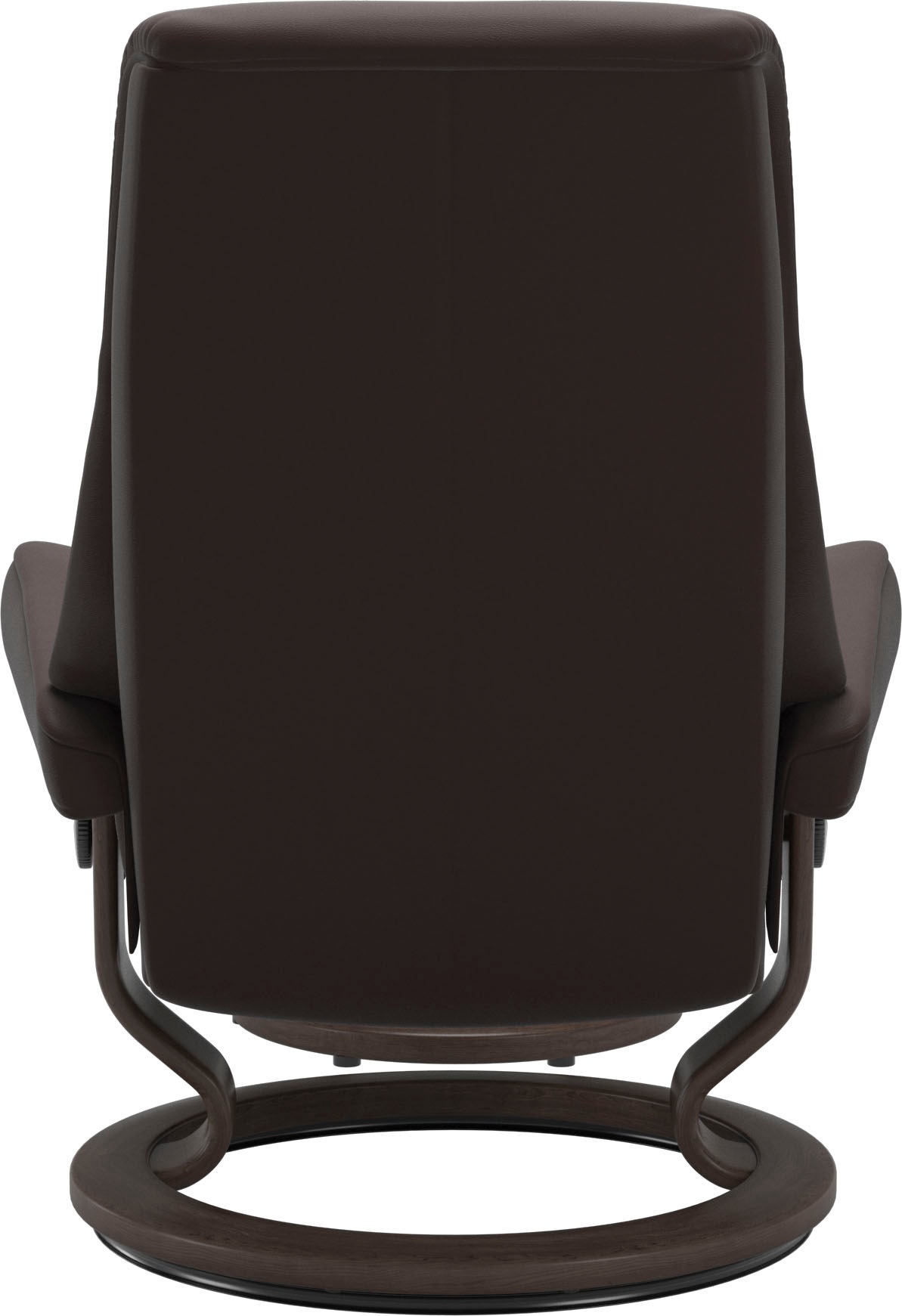 Stressless® Relaxsessel »View«, (Set, Relaxsessel mit Hocker), mit Classic Base, Größe S,Gestell Wenge