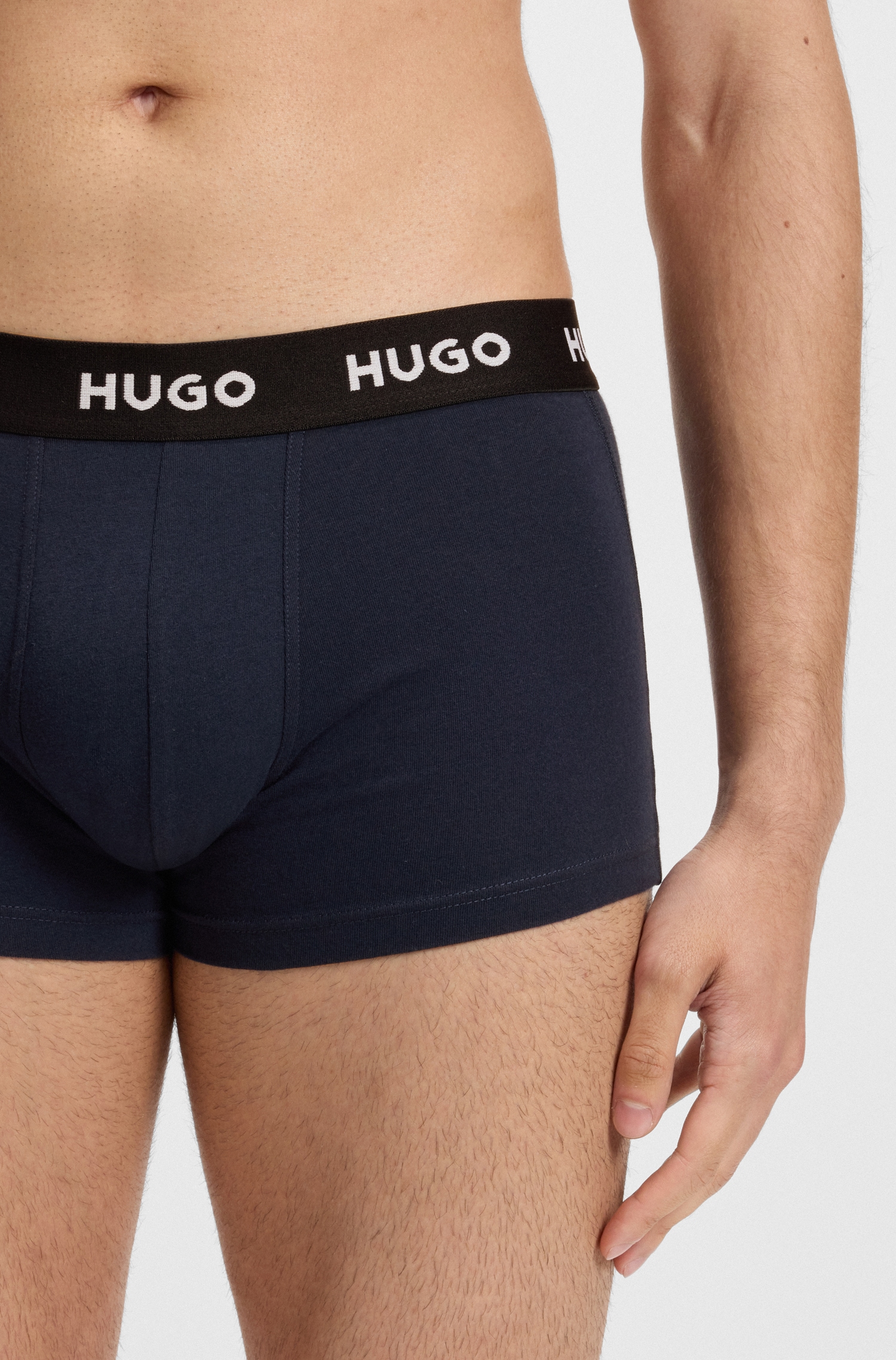 HUGO Underwear Trunk »TRUNK TRIPLET PACK« Packung, 3er Pack, 