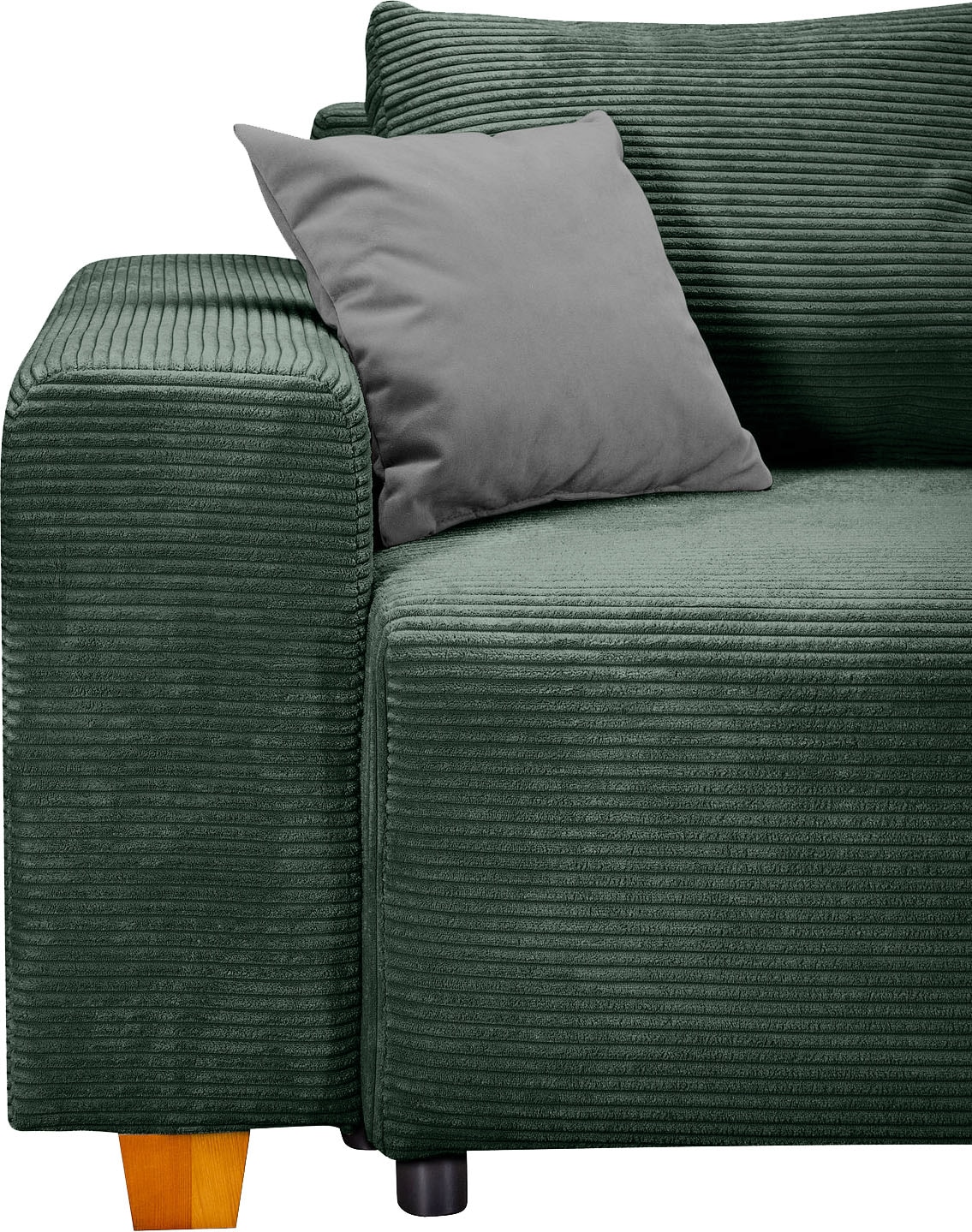 COLLECTION AB Schlafsofa »Yves, Liegefläche (B/T): 142/194 cm«, inkl. Bettfunktion, Bettkasten, Federkern & Zierkissen