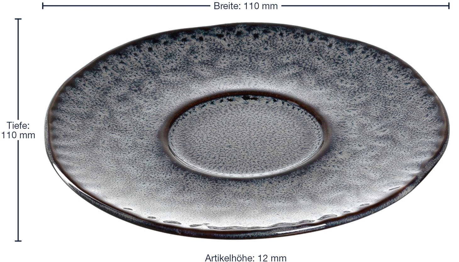 LEONARDO Untertasse »Matera« Teller Set, Keramik, Ø 11 cm