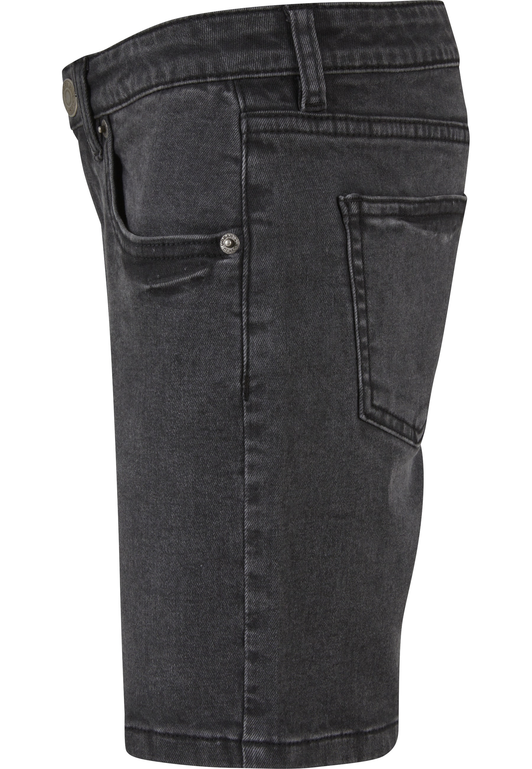 URBAN CLASSICS Jeansshorts »Urban Classics Herren Boys Relaxed Fit Jeans Shorts«