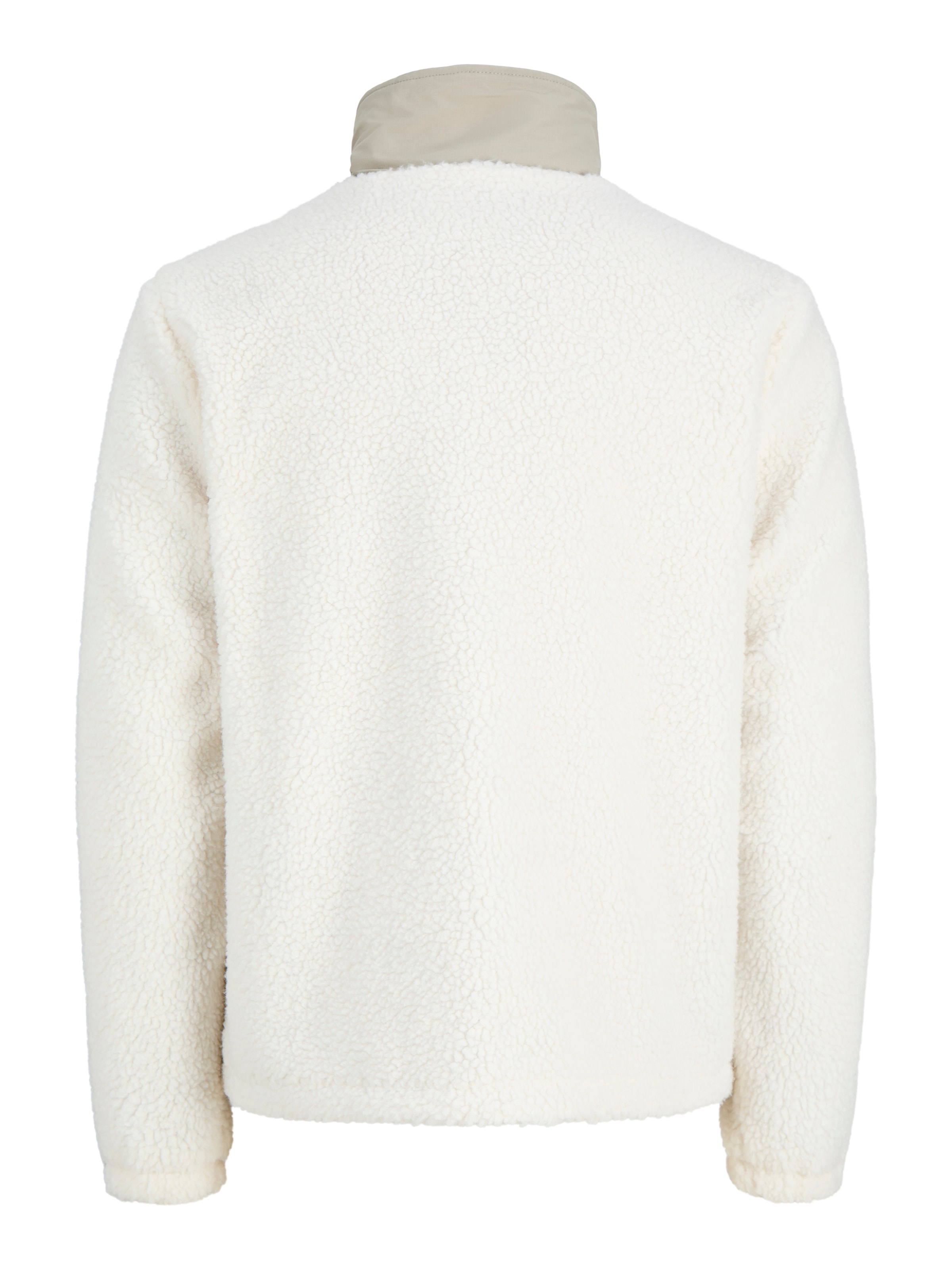 Jack & Jones Plüschjacke »JJESOHO TEDDY JACKET AW26 NOOS« Kunstfaser, Teddy Material