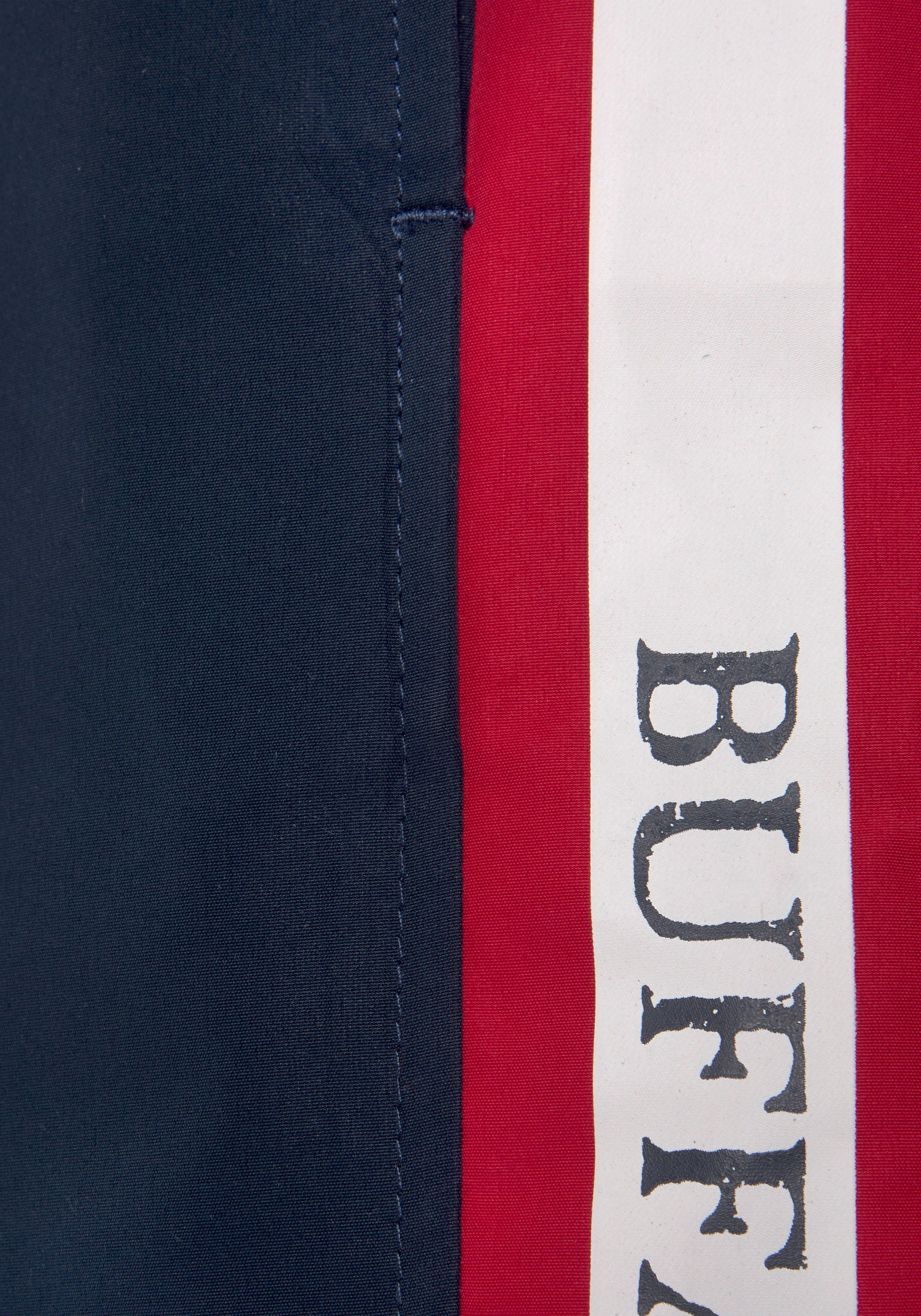 BUFFALO Maillot de Bain Homme Bleu/Rouge XL 3