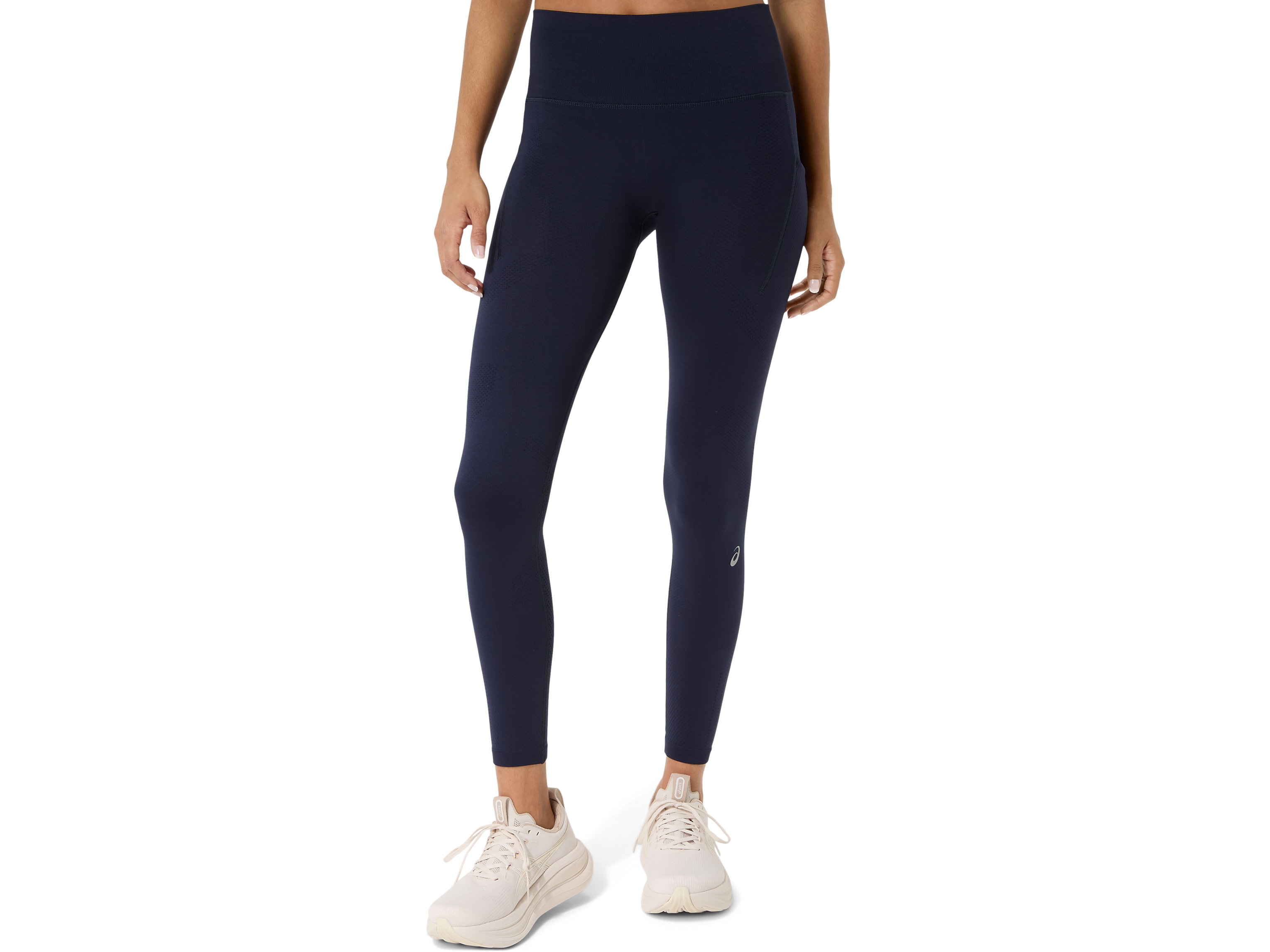 Asics Lauftights "ROAD SEAMLESS TIGHT" Atmungsaktiv, Nahtlose Verarbeitung, Drei integrierte Taschen
