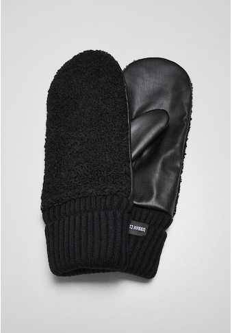 URBAN CLASSICS Baumwollhandschuhe »Accessoires Sherpa Imitation Leather Gloves« kaufen