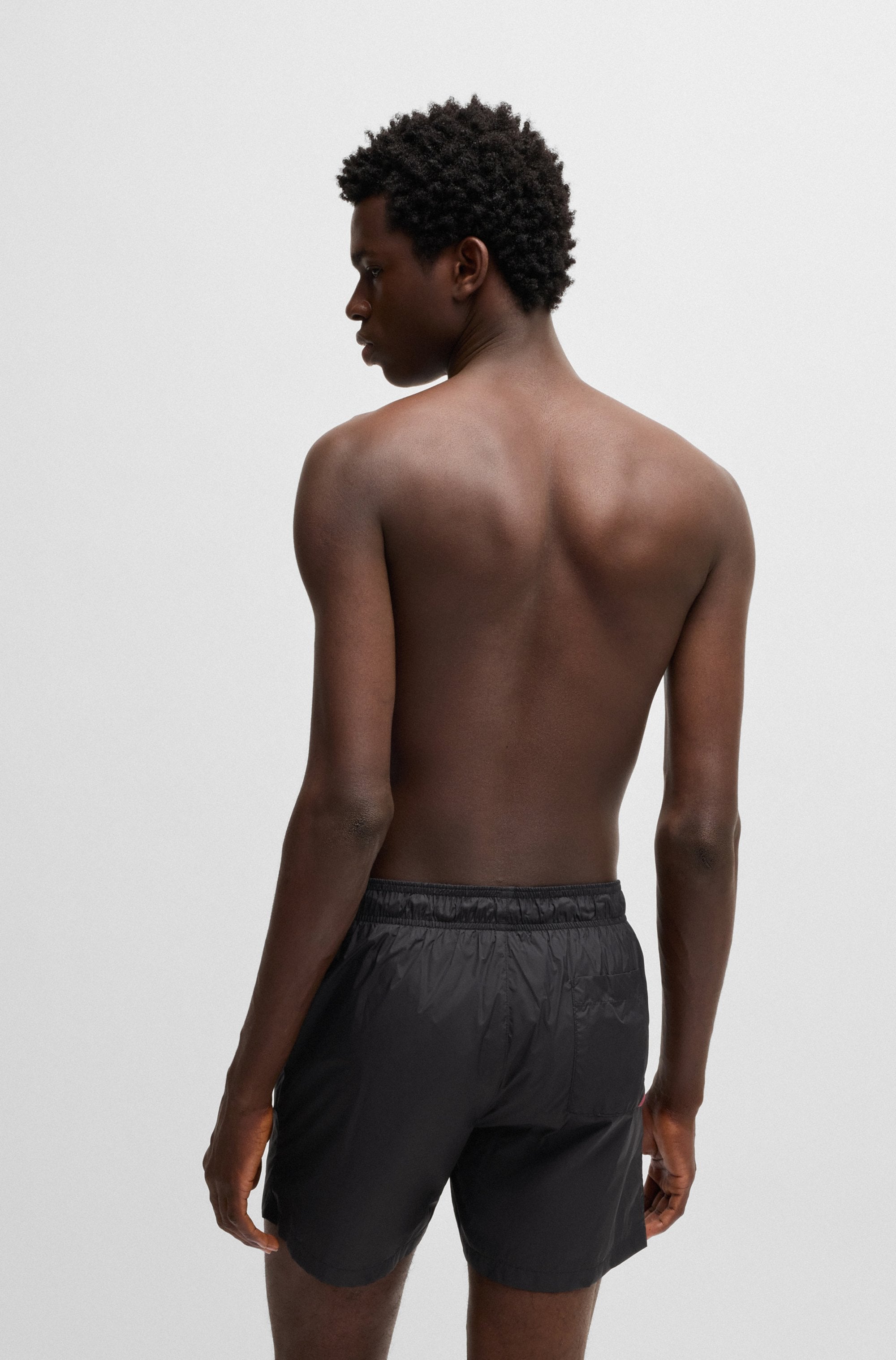 HUGO Underwear Badehose »Haiti«, mit Markenschriftzug auf der Kordel