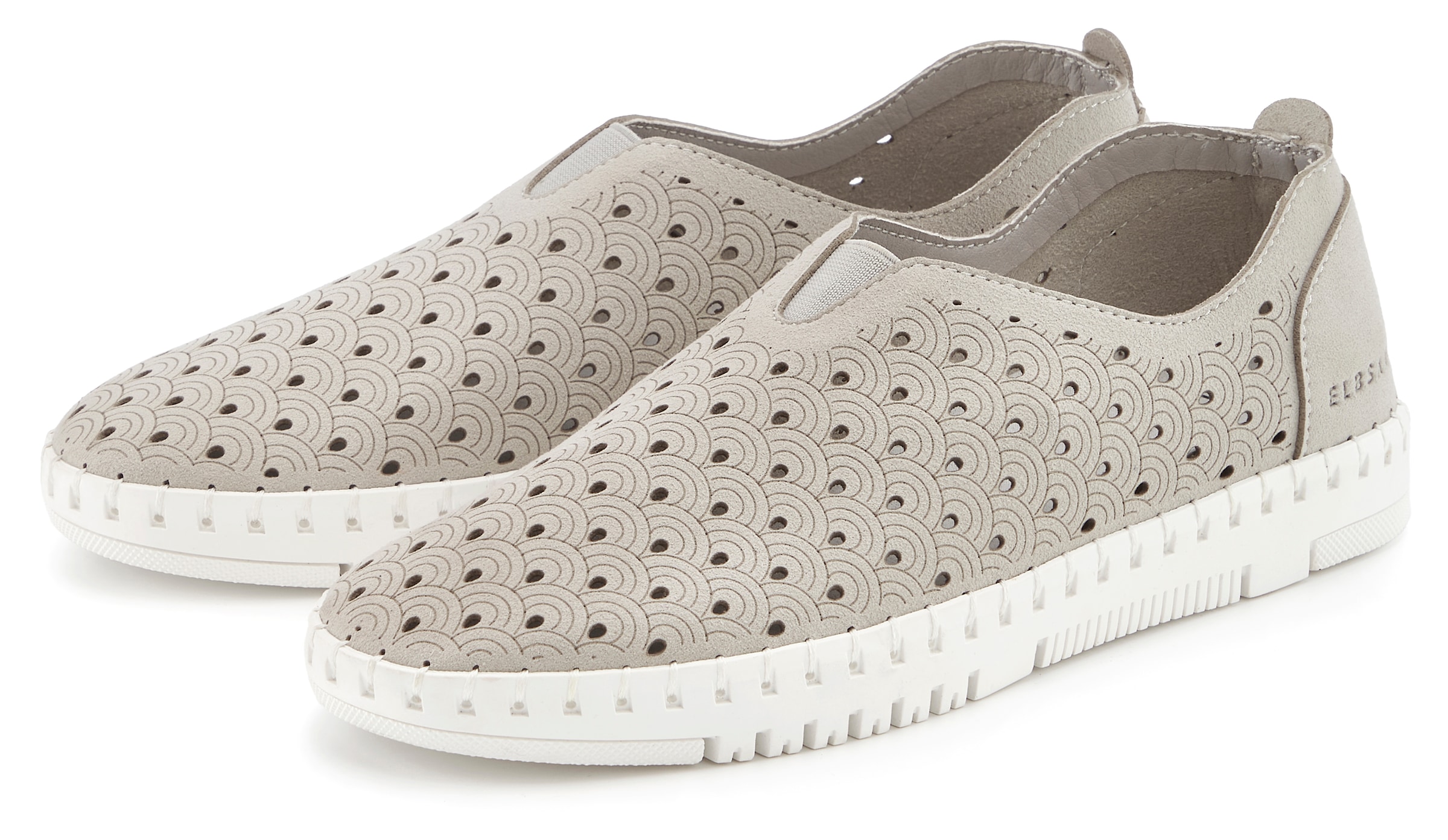 Elbsand Slipper "Halbschuh, Sneaker, Freizeitschuh, Slip-On-Sneaker," NEU mit softer Sohle und modischen Cut-Outs VEGAN