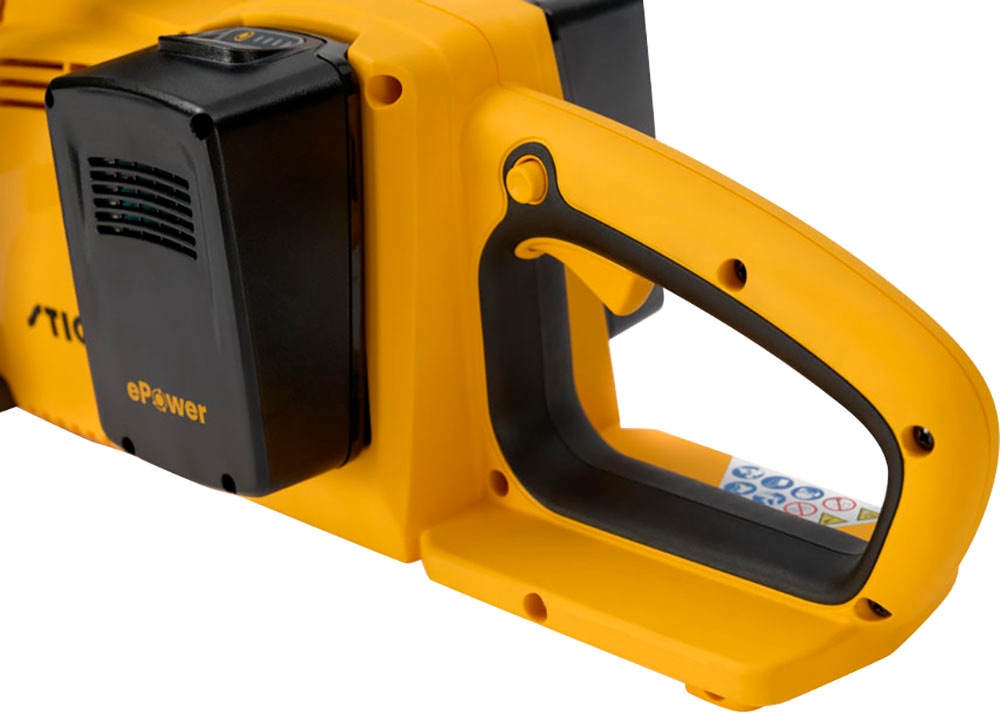 STIGA GARDEN Akku-Kettensäge »CS 300e«, 12" Schwert, inkl. 2x 4 Ah Akku und Ladegerät