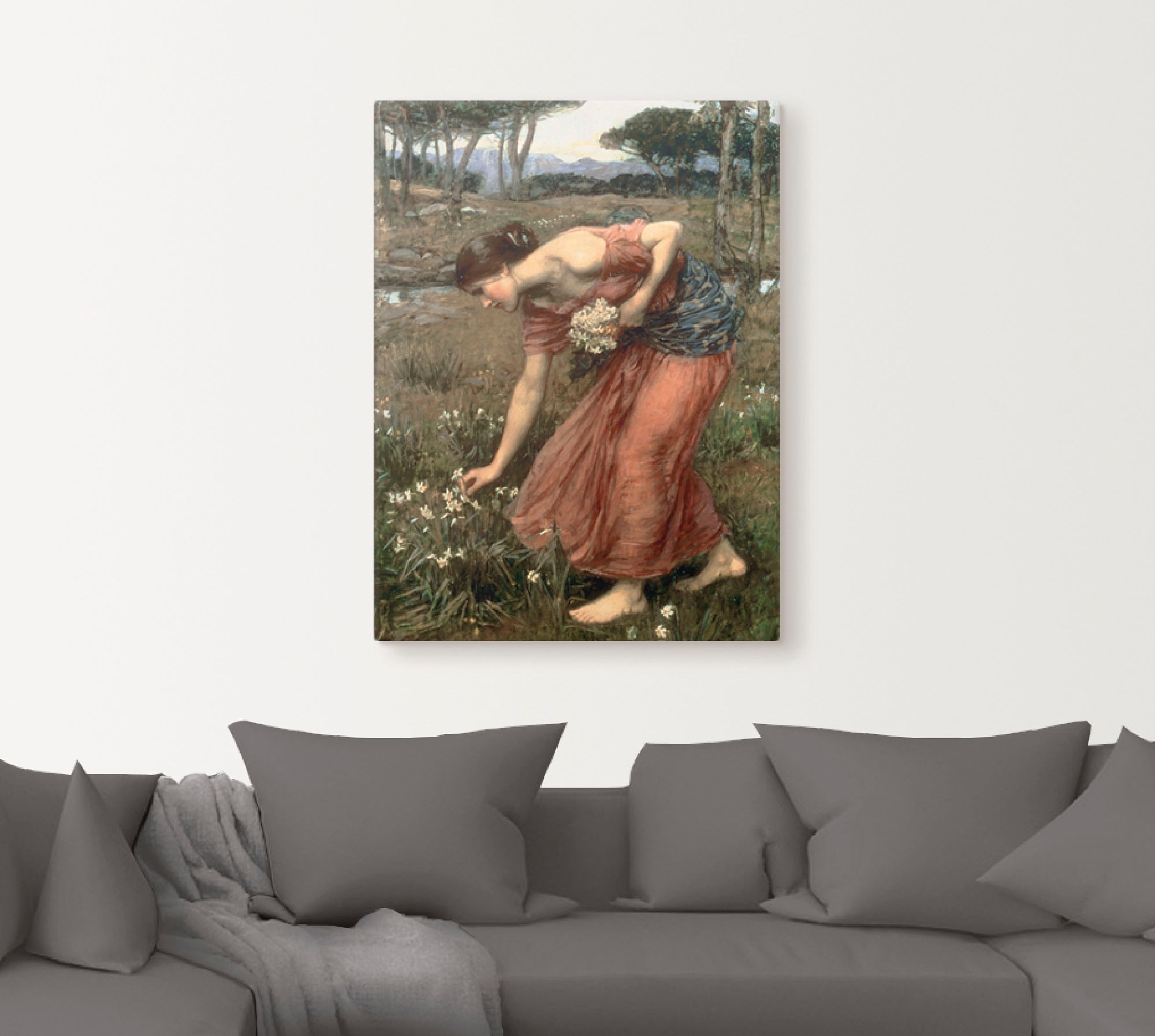 Artland Wandbild »Narziß«, Frau, (1 St.), als Leinwandbild, Poster in verschied. Größen