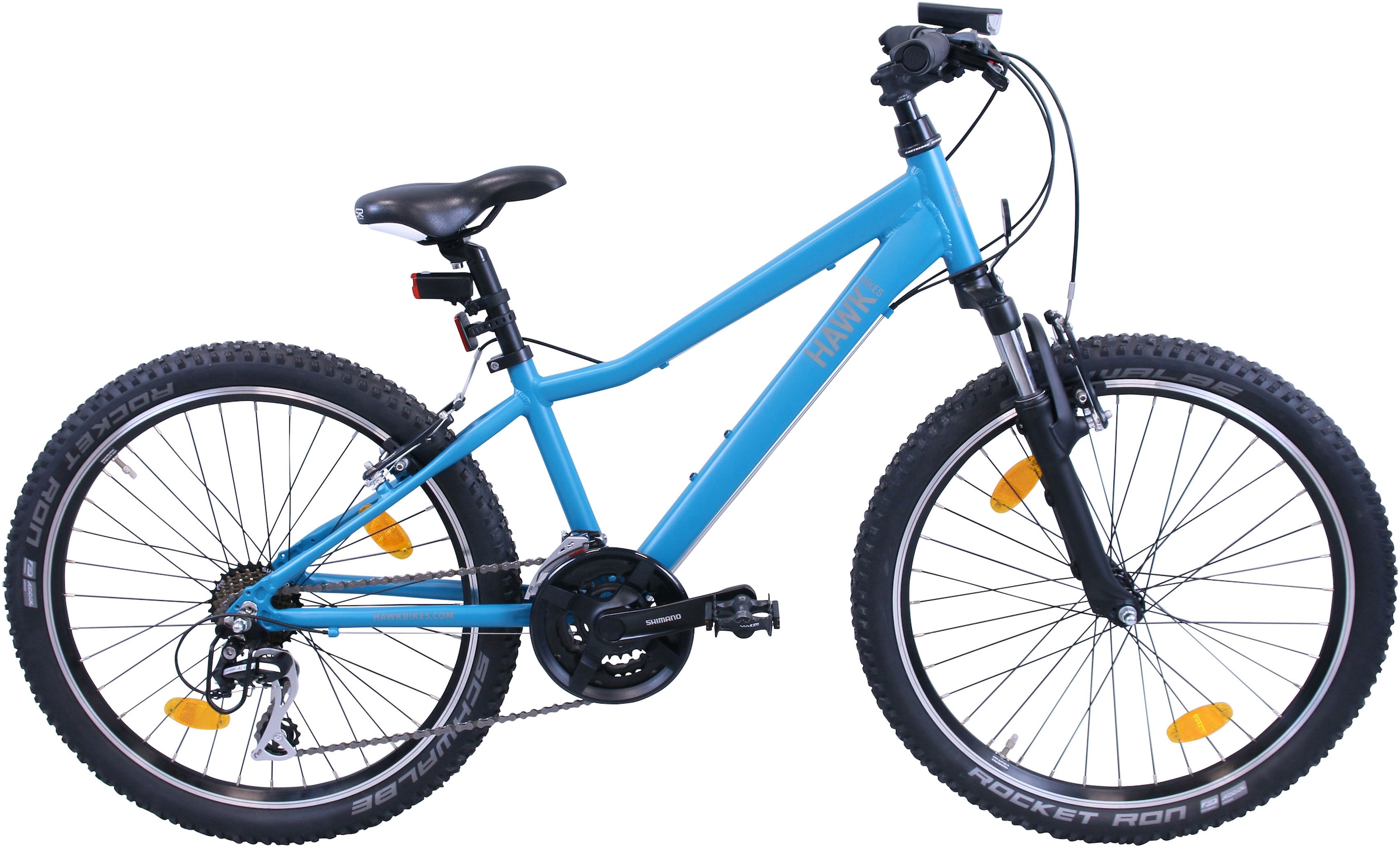 HAWK Bikes Jugendfahrrad "Mountain Trail Youth", 21 Gang, microSHIFT, für Damen und Herren