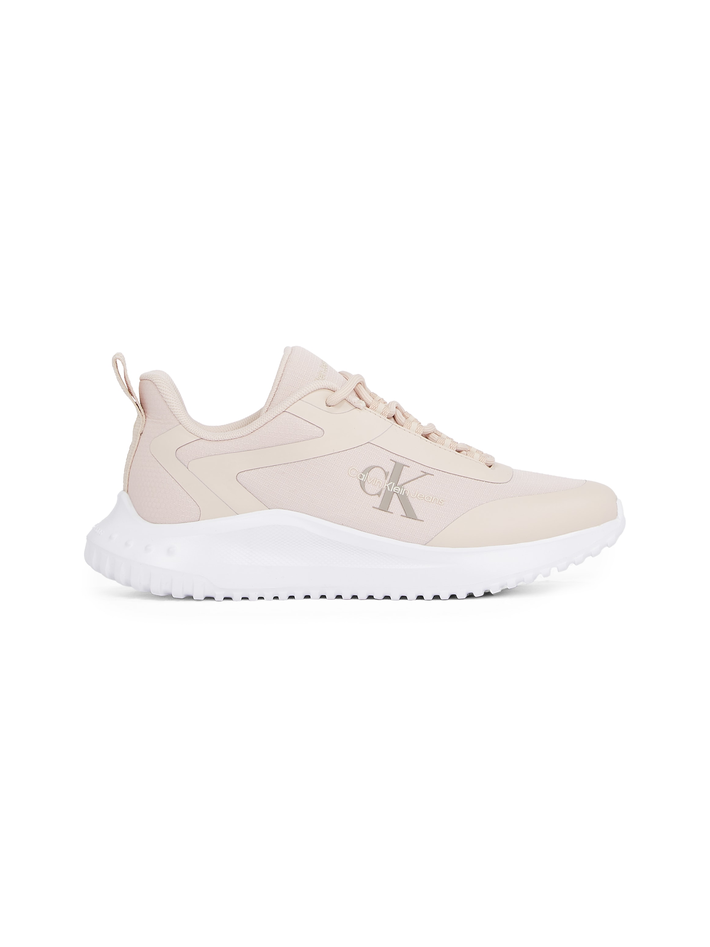 Calvin Klein Jeans Sneaker »EVA RUNNER LOW LACE MIX ML WN«, Freizeitschuh, Halbschuh, Schnürschuh mit leichter Laufsohle