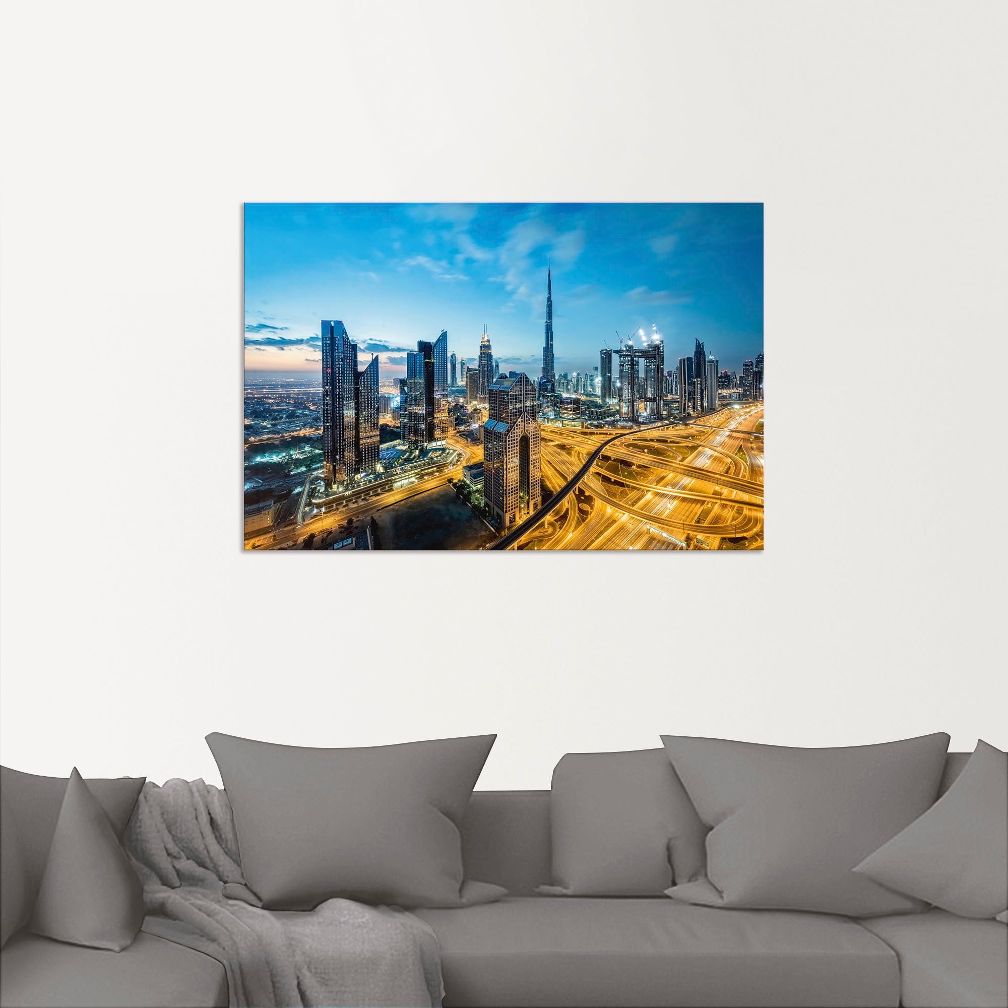 Artland Wandbild »Dubai«, Bilder von Asien, (1 St.), als Leinwandbild, Poster in verschied. Größen