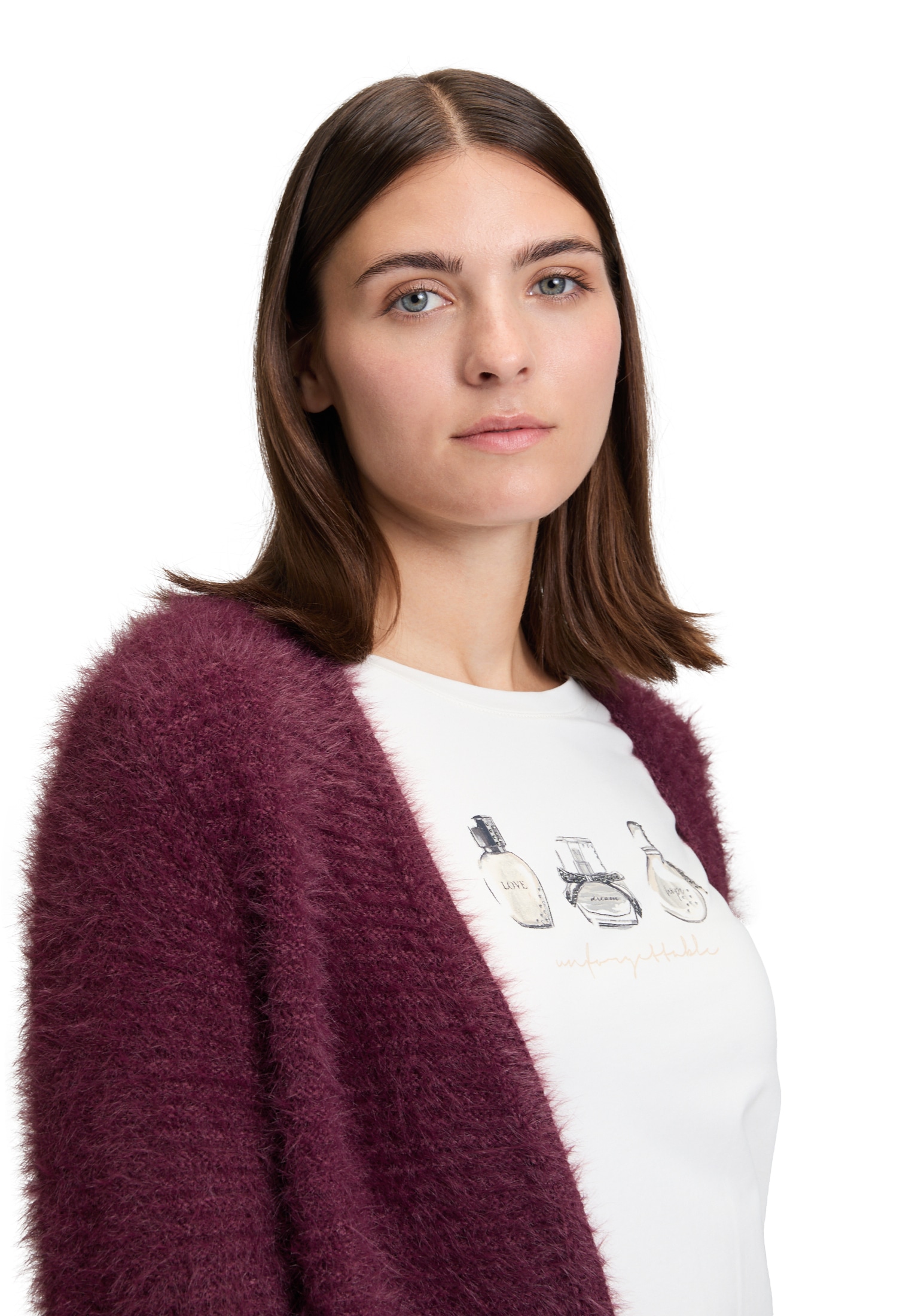Betty&Co Strickjacke »Betty & Co Damen Strick-Cardigan ohne Verschluss«