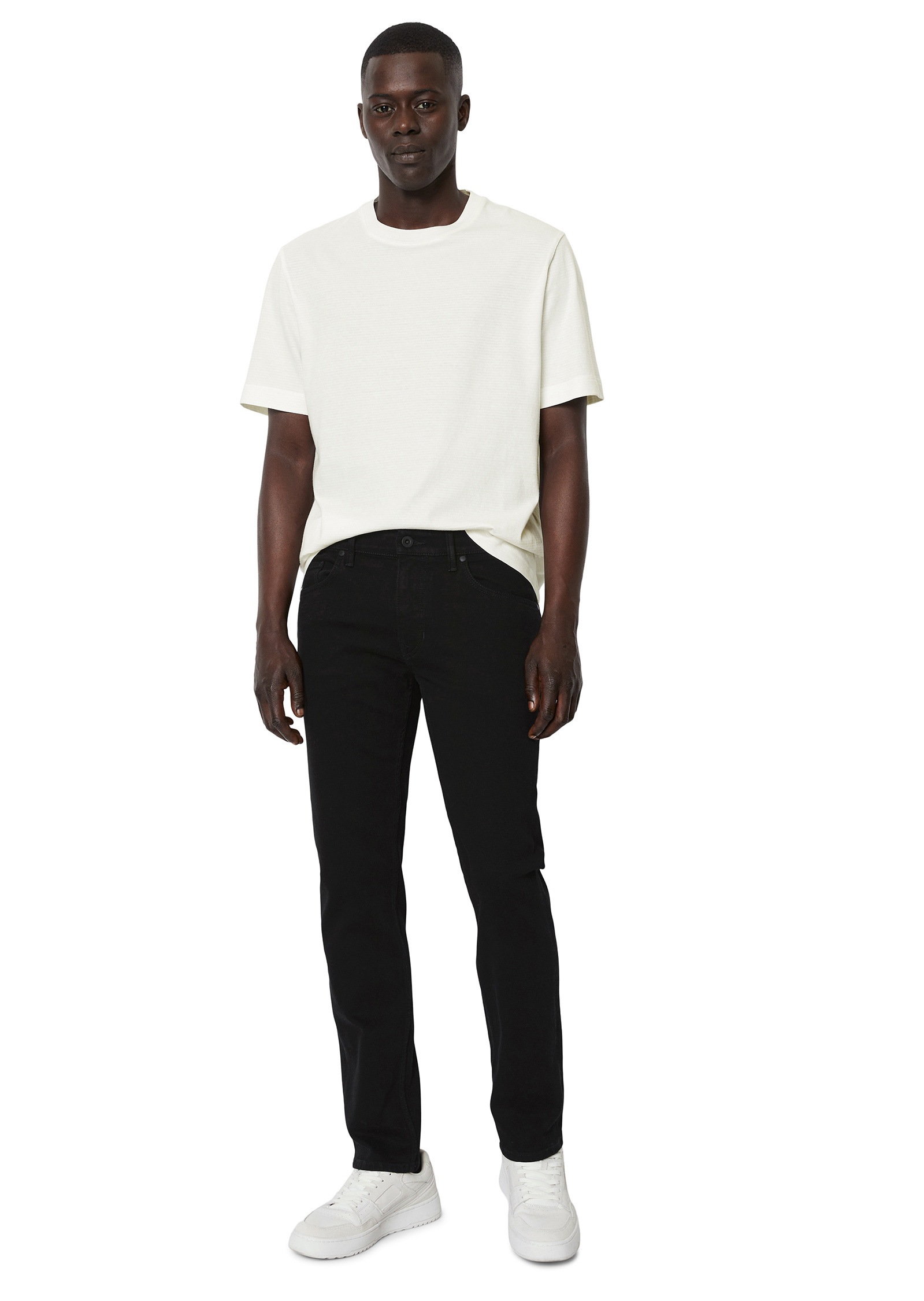 Marc O'Polo T-Shirt »mit tonalen Streifen«