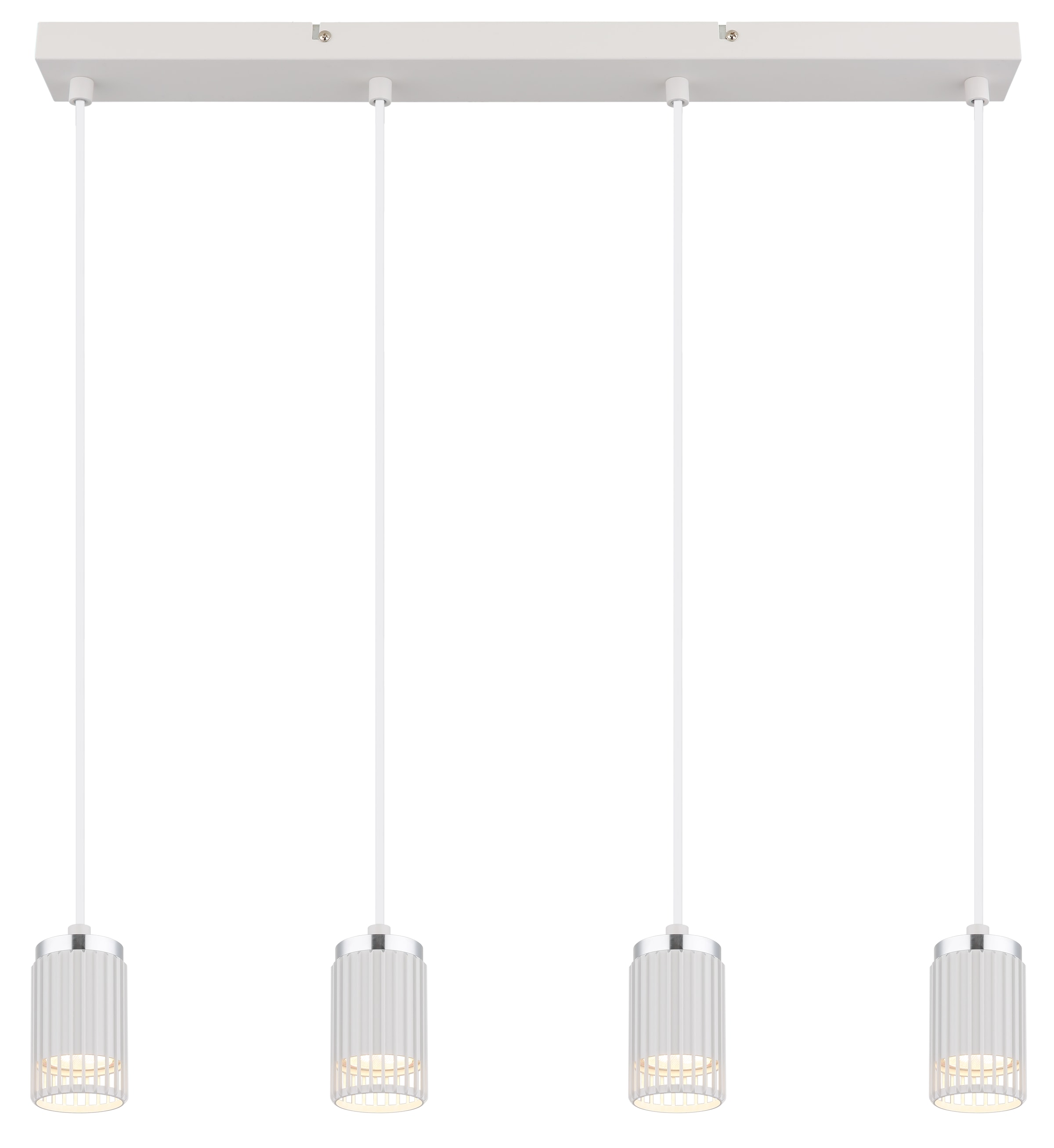 GLOBO LIGHTING Hängeleuchte »KORBEN«, Leuchtmittel GU10 | ohne Leuchtmittel, Hängelampe/Pendelleuchte/Esszimmer/Wohnzimmer/Esstisch