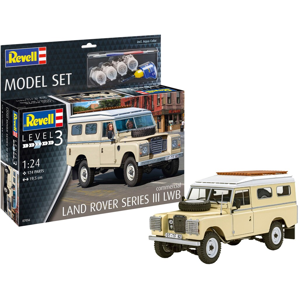 Revell® Modellbausatz »Land Rover Series III LWB (commercial)«, 1:24