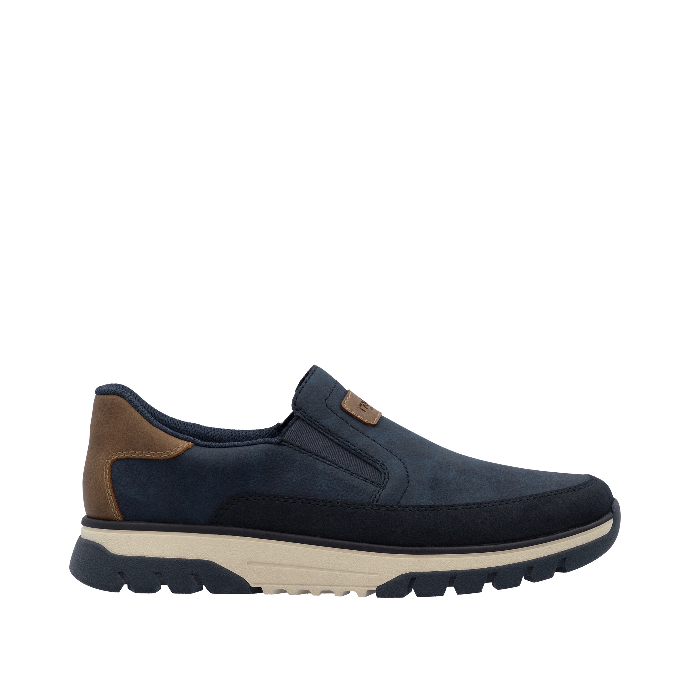 Rieker Slip-On Sneaker, Slipper, Schlupfschuh, Halbschuh mit weicher MemoSoft-Innensohle