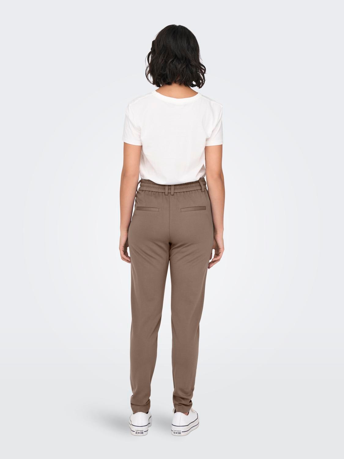 ONLY Jogger Pants »ONLPOPTRASH LIFE EASY COL PANT PNT NOOS«, bequeme Form mit elastischem Bund und Kordelzug