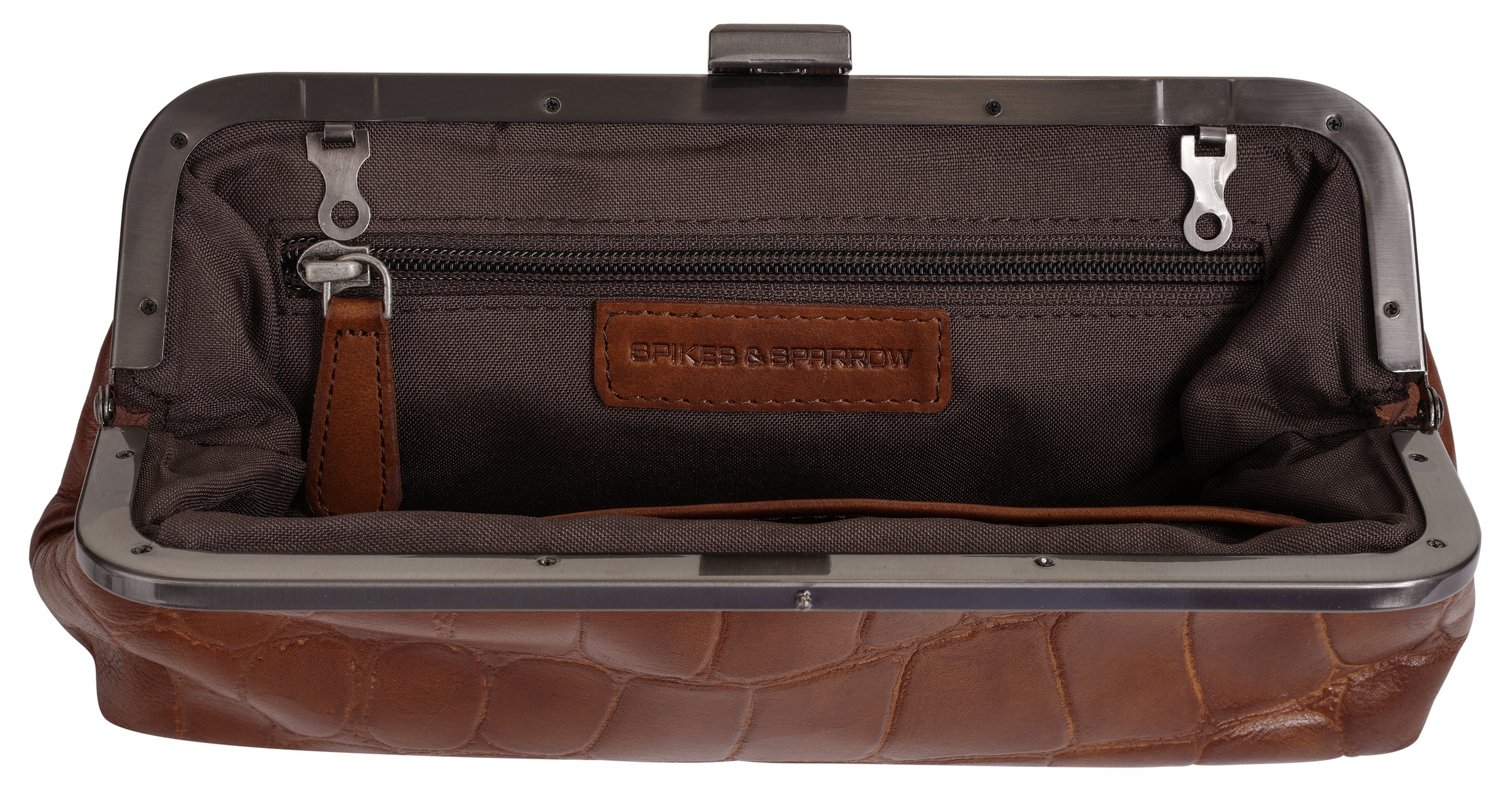Spikes & Sparrow Abendtasche »SPIKES & SPARROW Damen echt Leder« echt Leder
