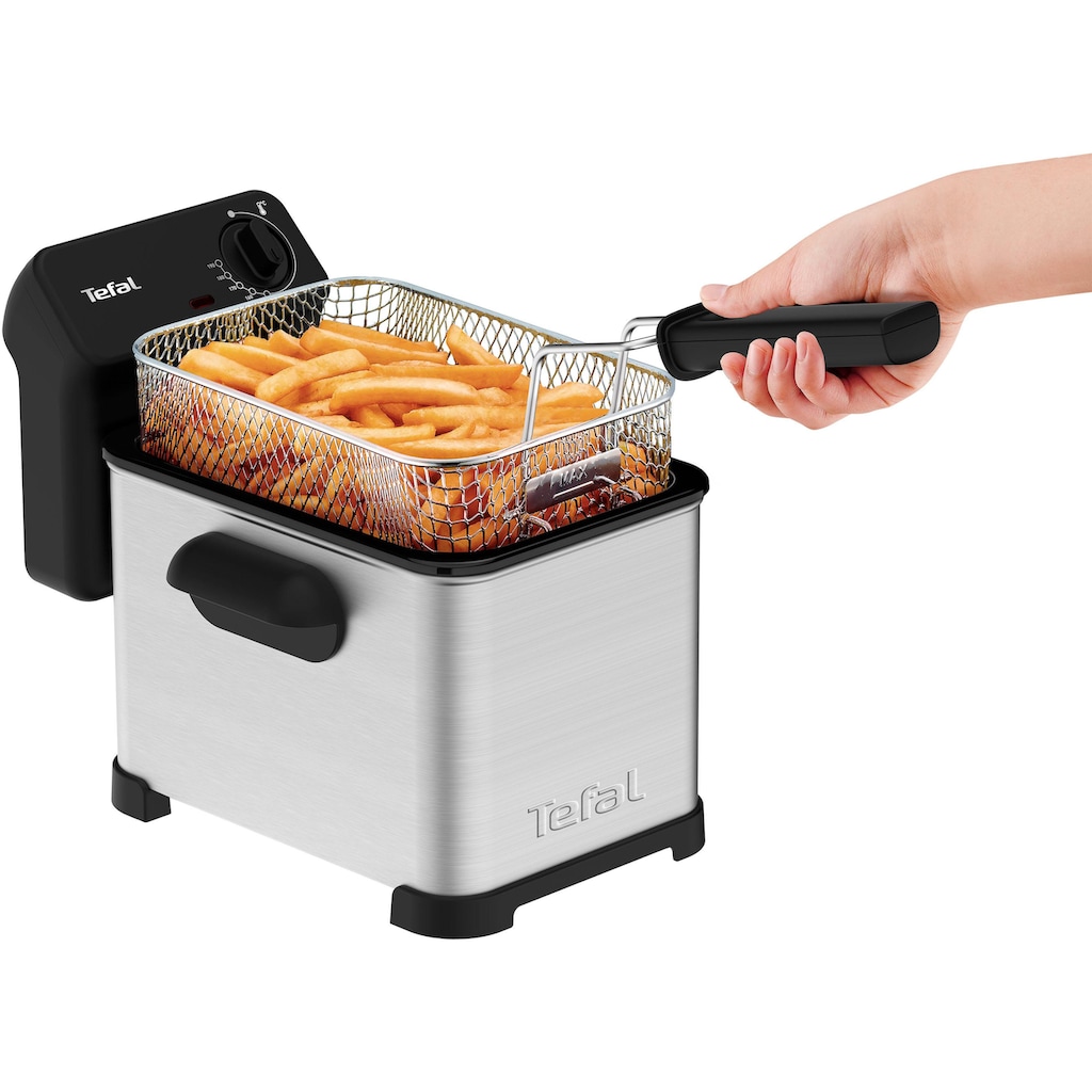 Tefal Fritteuse »FR5030 Family Pro Access«, 3000 W, Fassungsvermögen 4 l, 4 L, mit Öl, Ölbehälter herausnehmbar, Kühlzonen-Technologie