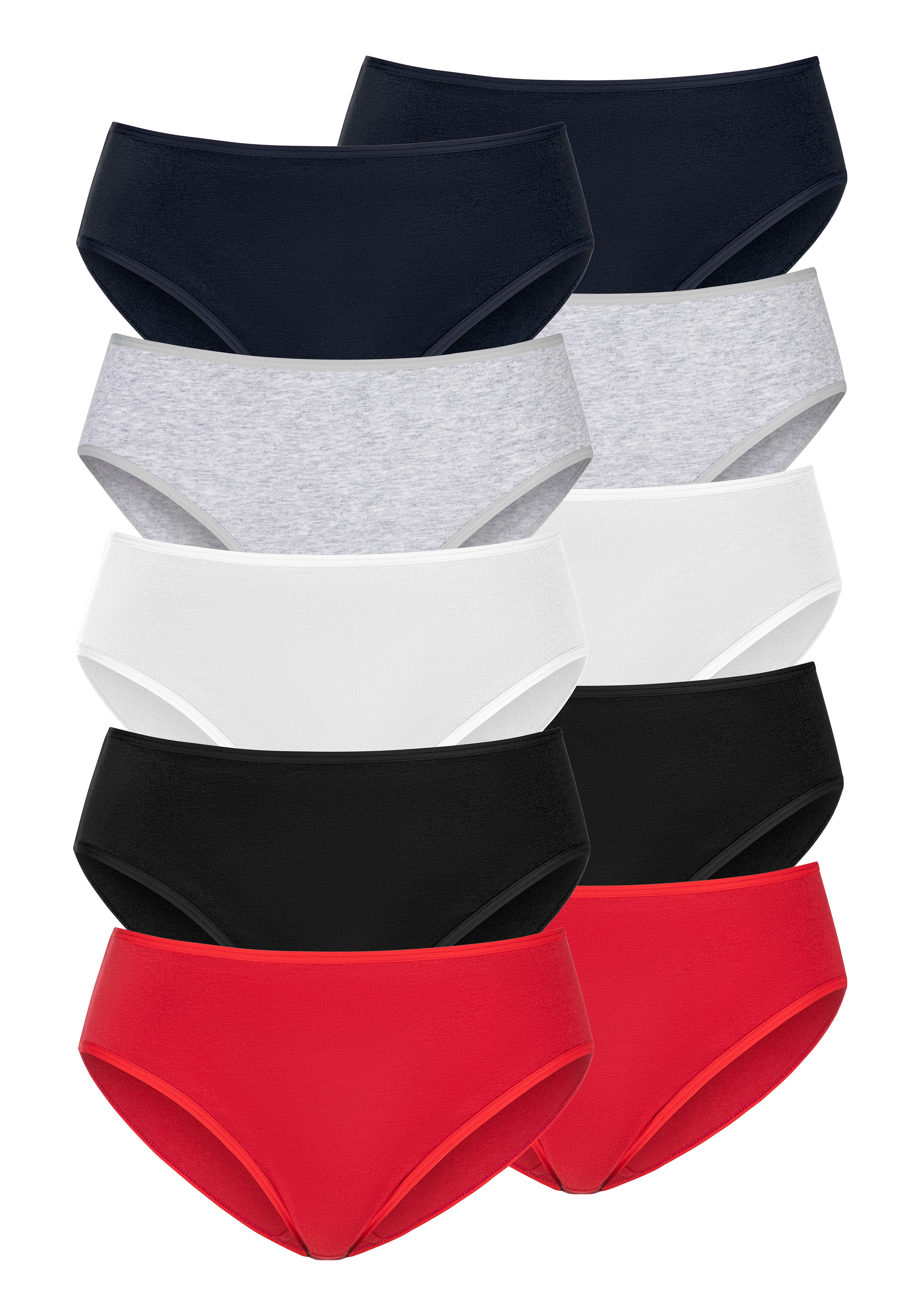 petite fleur by Lascana 10er-Pack, aus elastischer Baumwolle