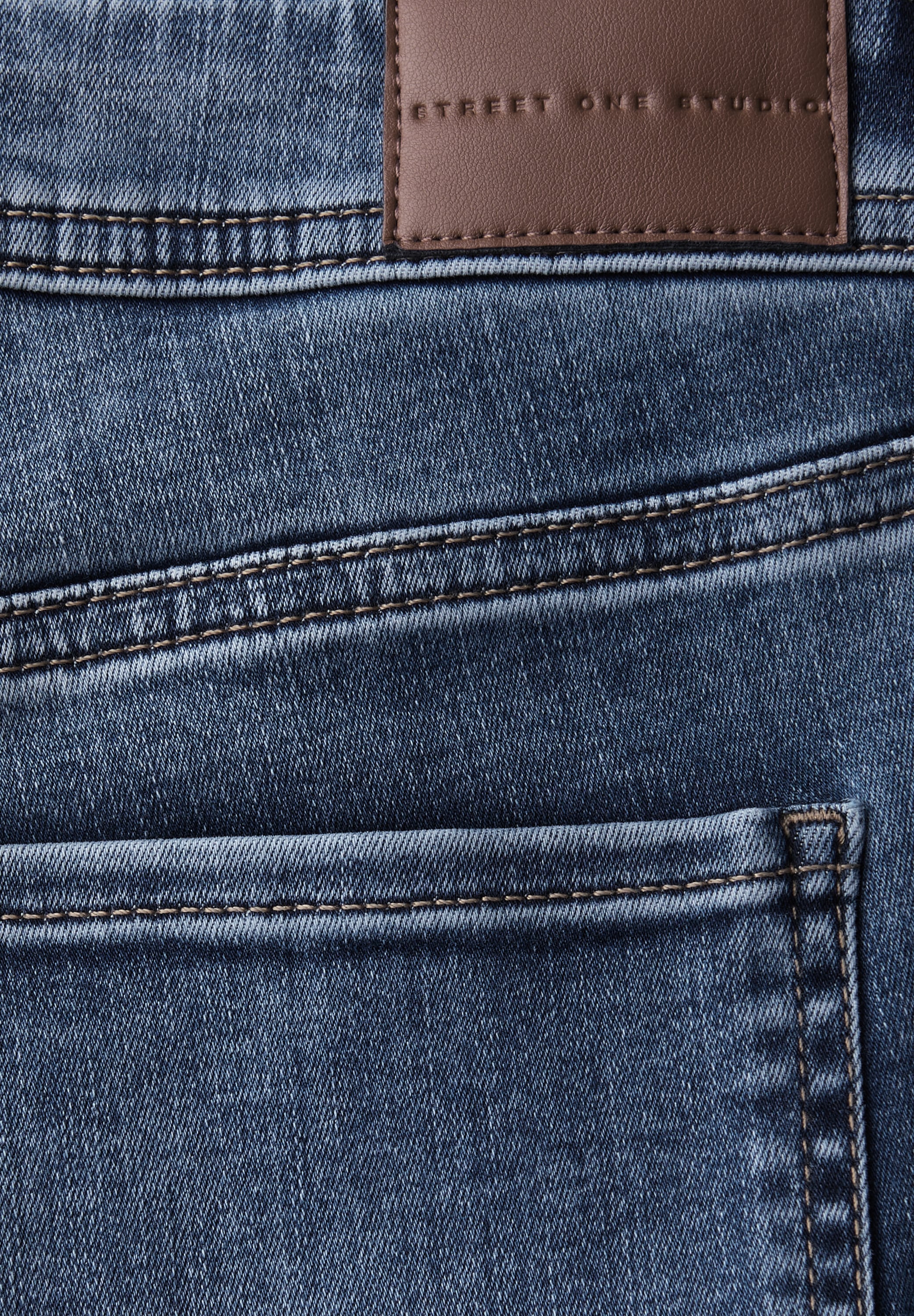 STREET ONE STUDIO Comfort-fit-Jeans, Middle Waist
