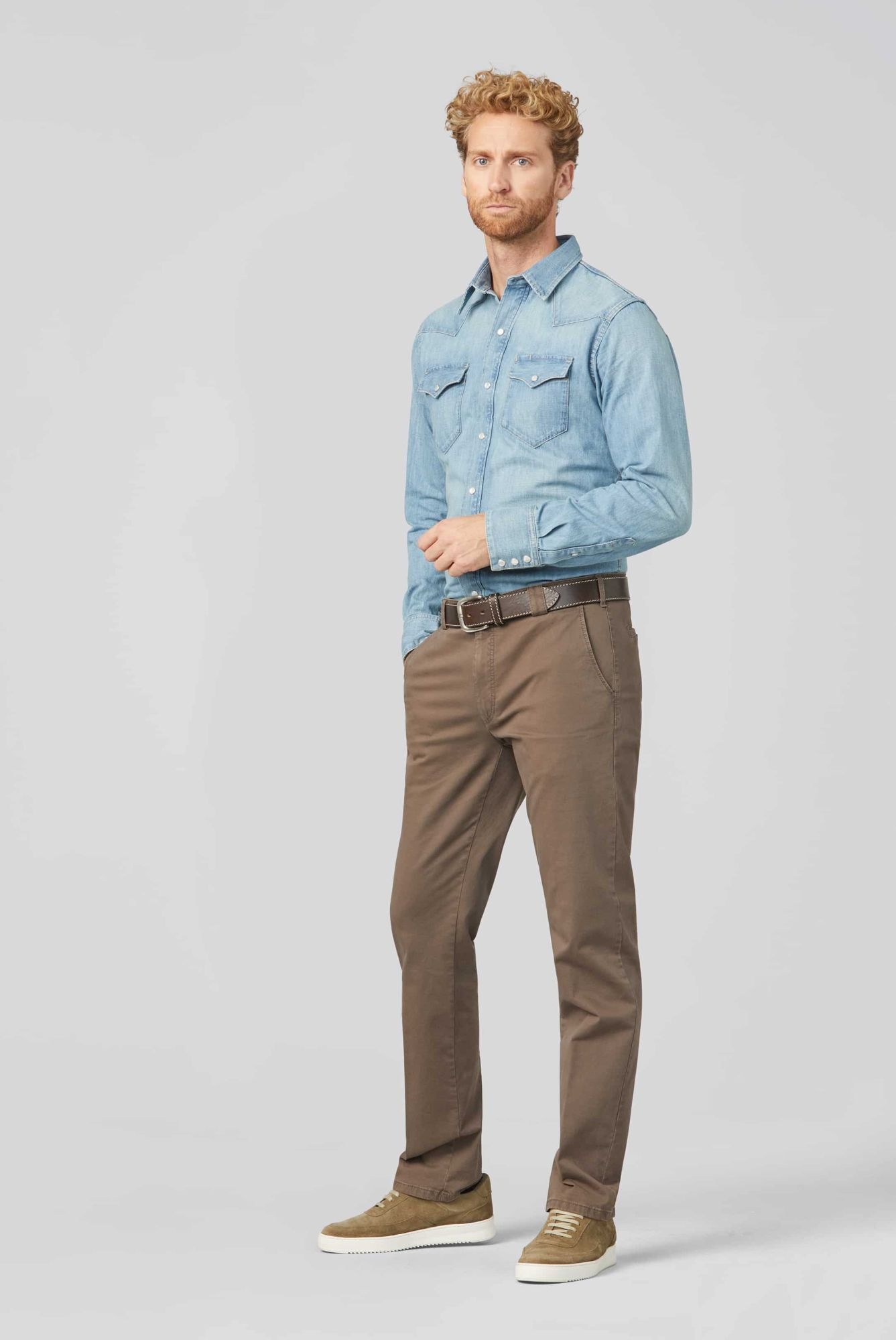 MEYER Chinos »Roma«, mit Stretch-Dehnbund