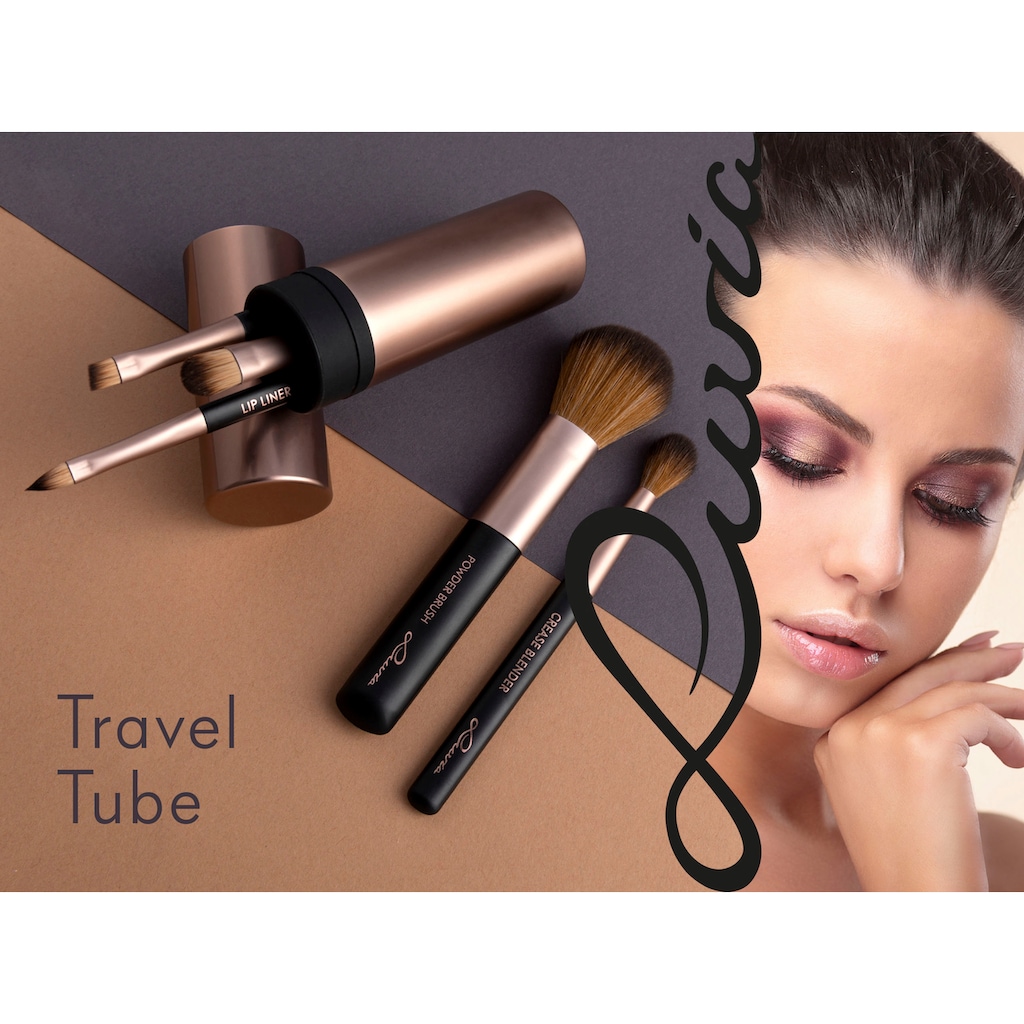Luvia Cosmetics Kosmetikpinsel-Set »Travel Tube«, (5 tlg.)