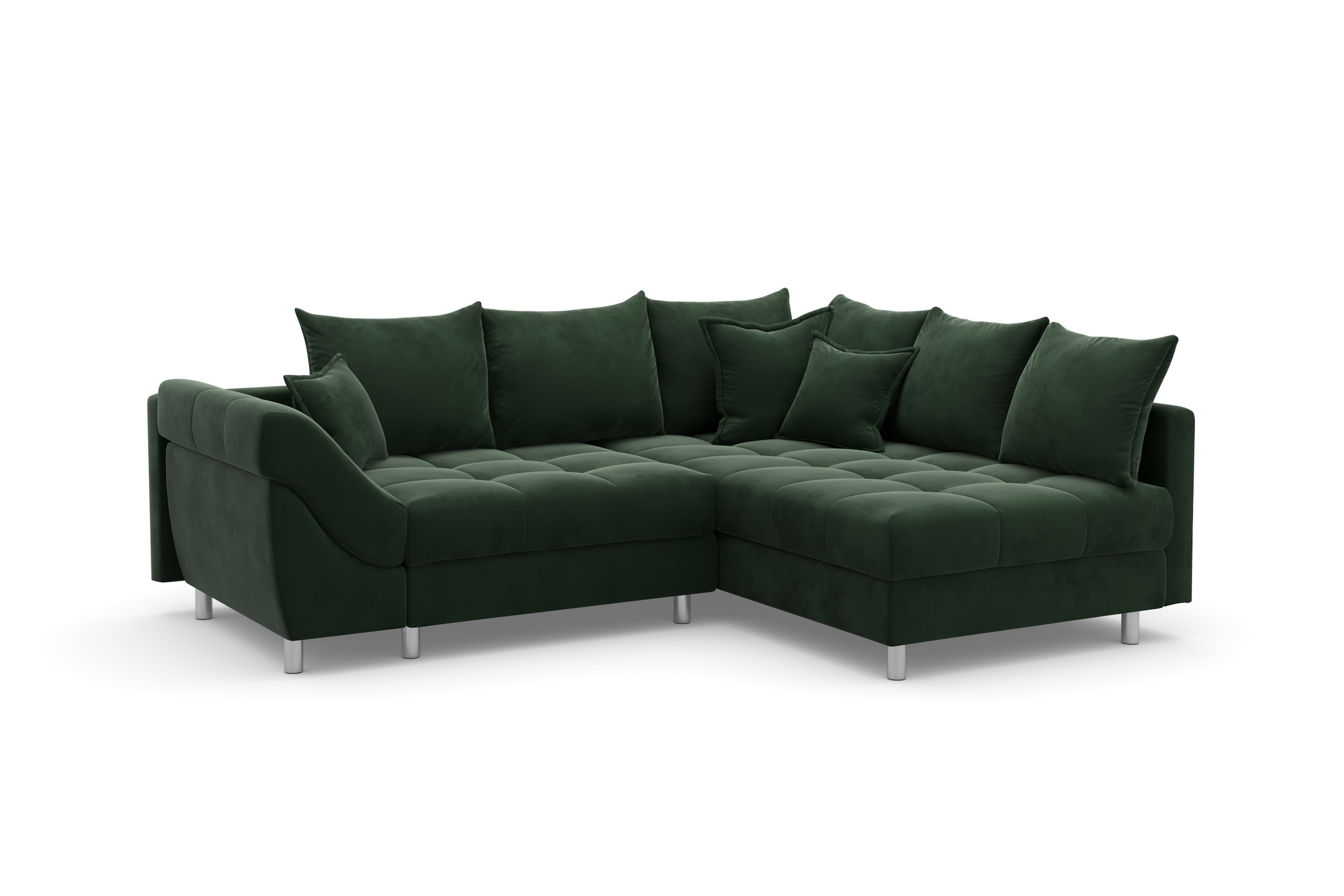 COLLECTION AB Ecksofa Joseli, mit Zier- und Rückenkissen, komfortable Schan günstig online kaufen