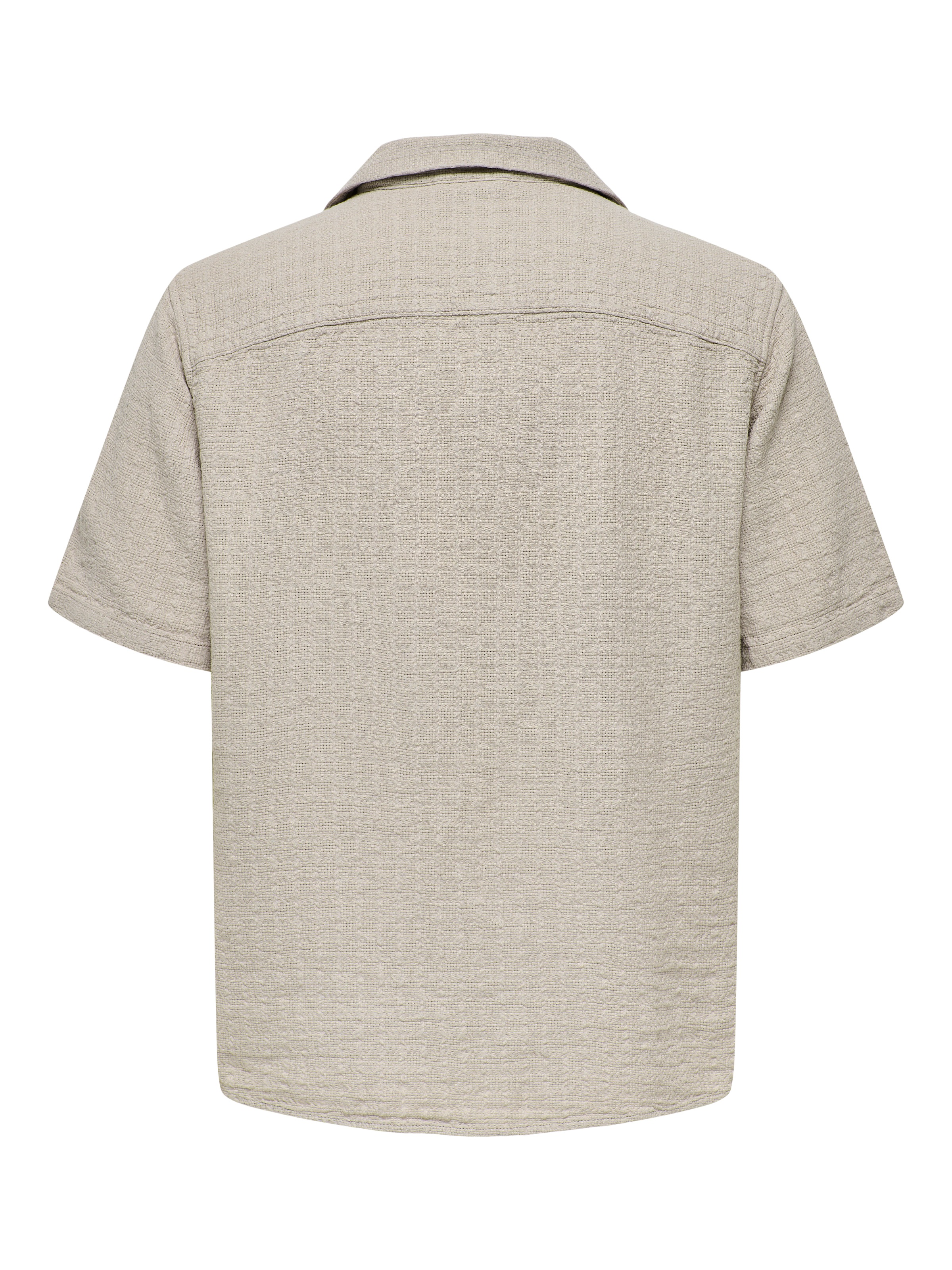 ONLY & SONS marškiniai trumpom rankovėm »ONSLATHAM RLXSS RESORT LINEN STRUC 0257«