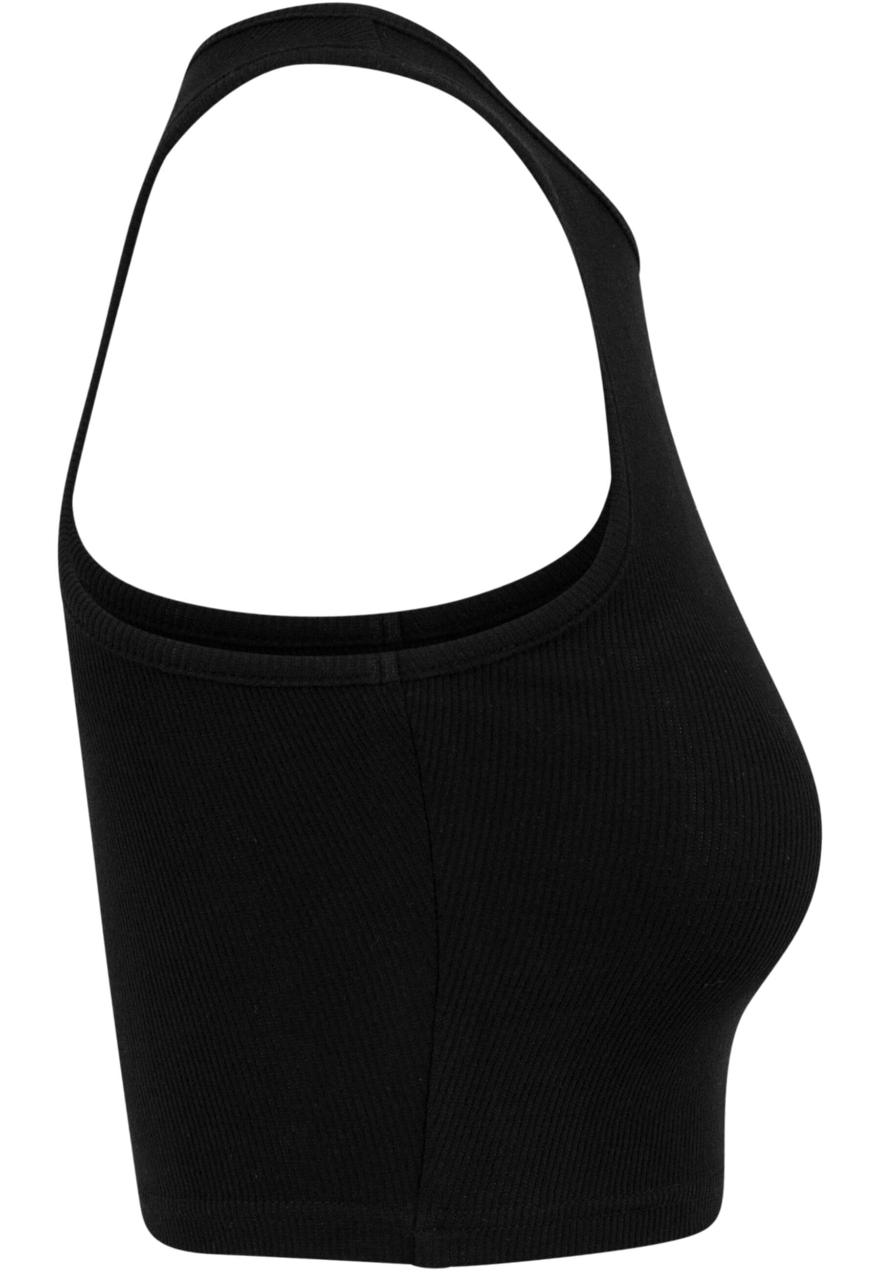 URBAN CLASSICS Muskelshirt »Urban Classics Damen Ladies Cropped Rib Top«, (1 tlg.)