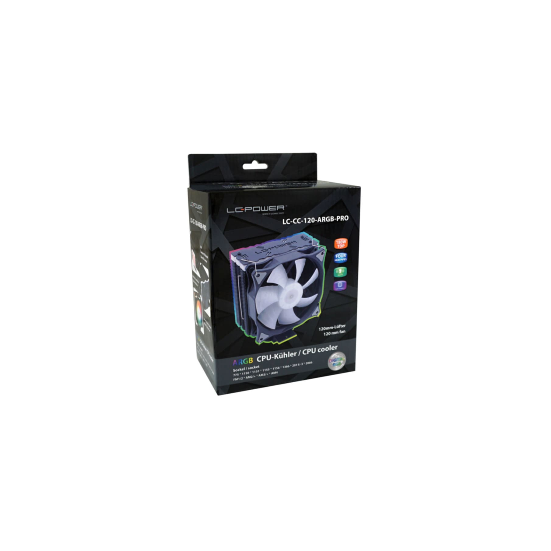 LC-Power Gehäuselüfter »LC-CC-120-ARGB-PRO«