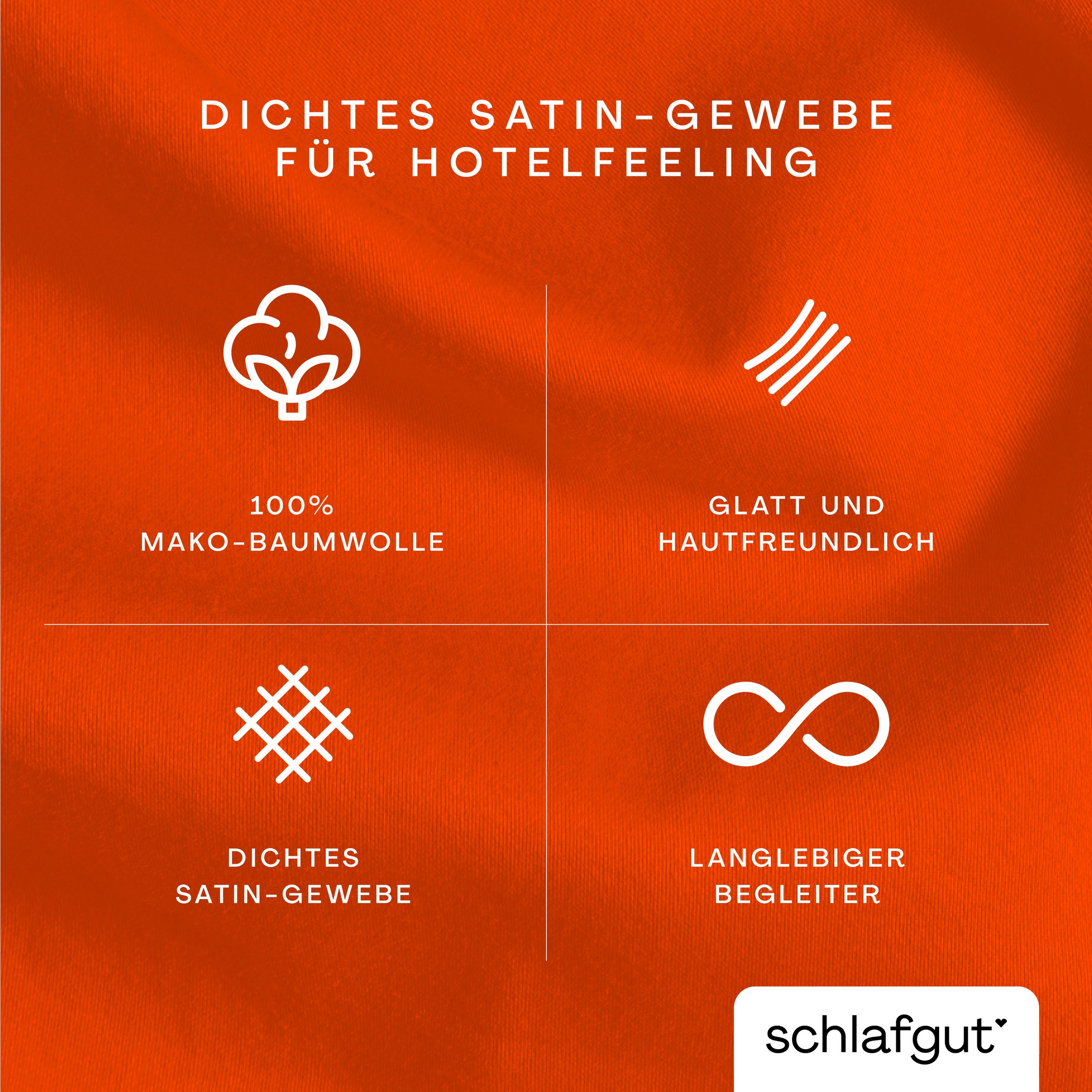 Thumbnail - Schlafgut Bettbezug "Woven Satin" besonders dicht gewebt, Mix & Match: passender Kissenbezug erhältlich