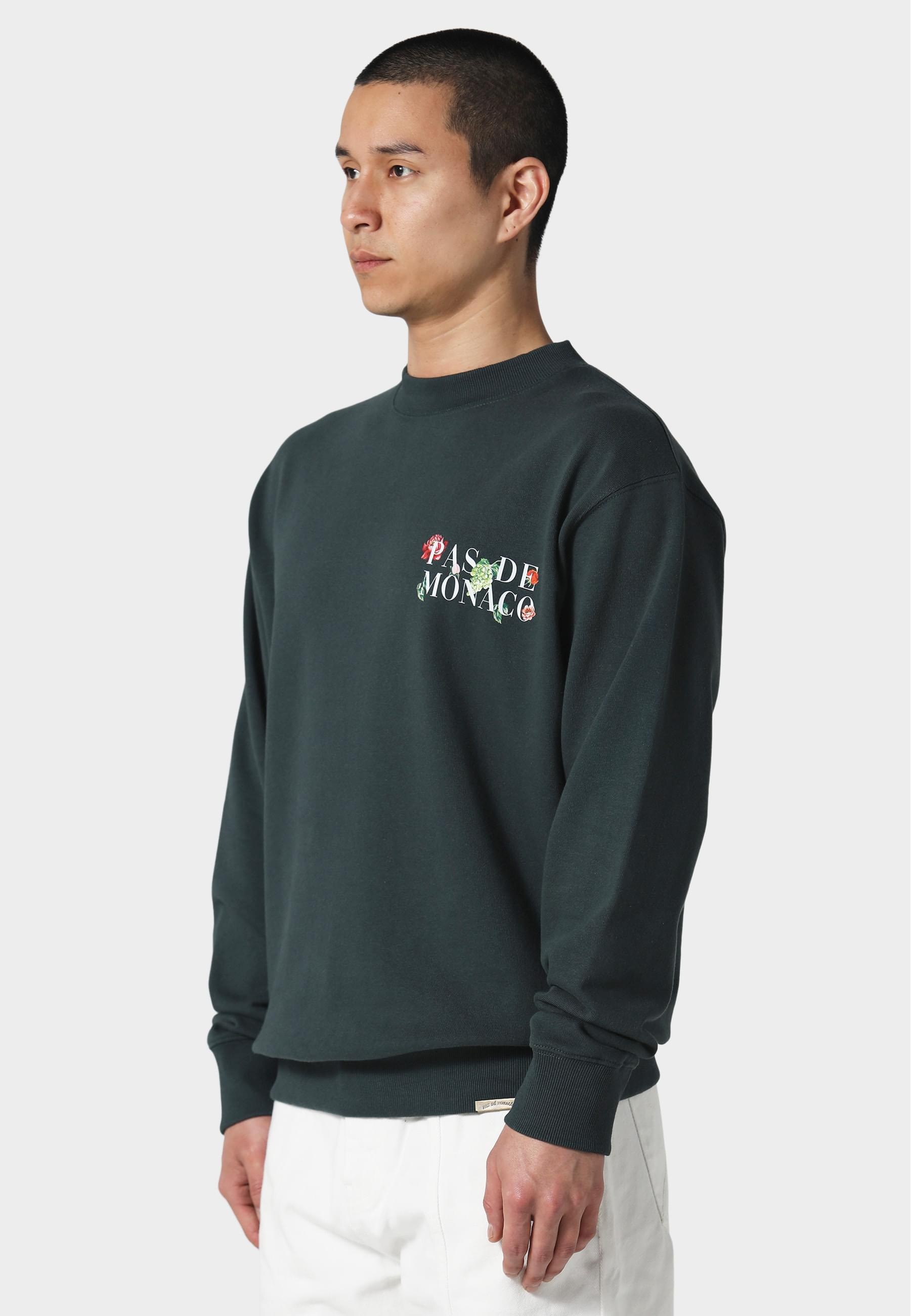 Pas De Monaco Rundhalspullover »Pas De Monaco FLORALE-S SWEATSHIRT«, (1 tlg.)