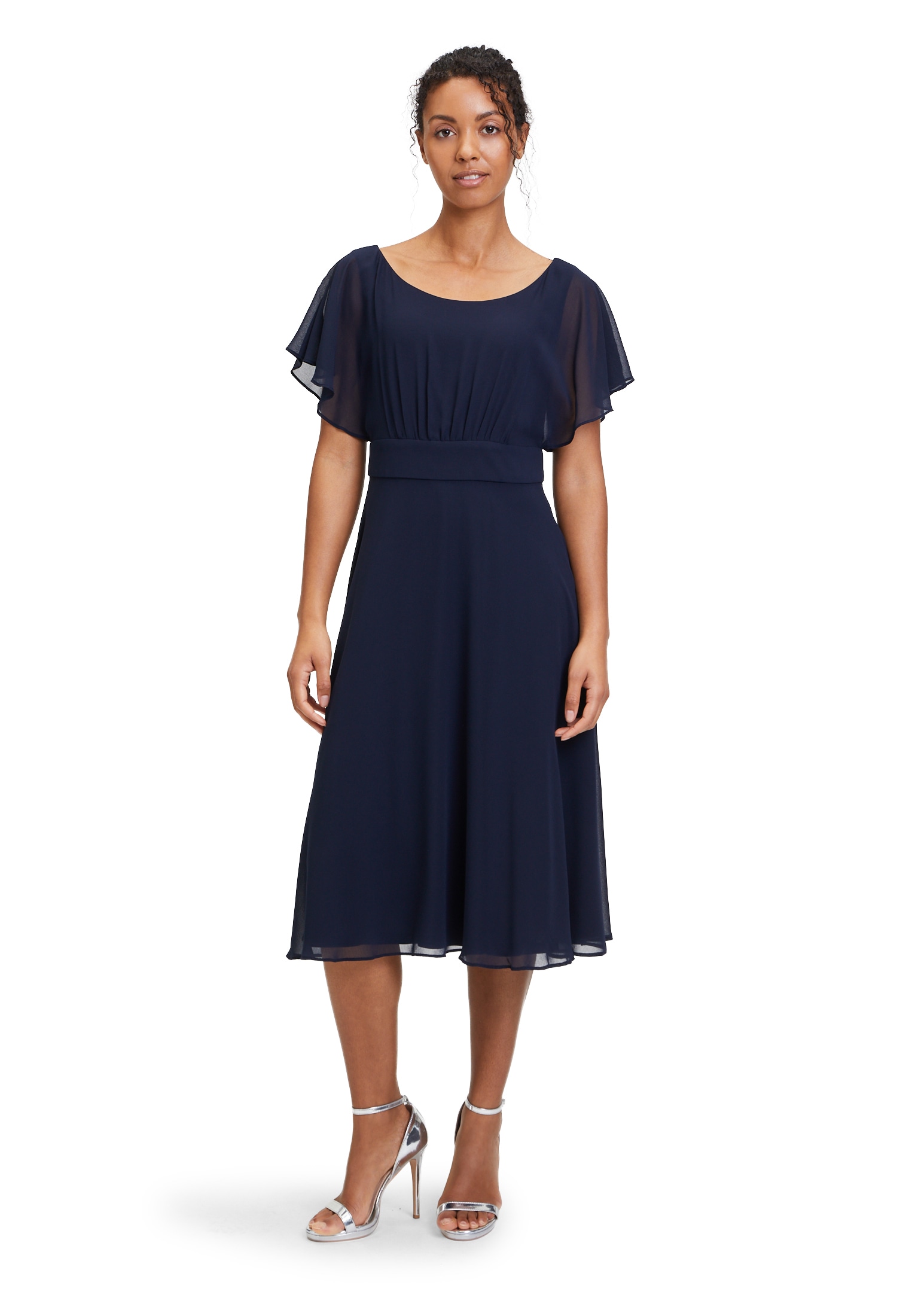 Vera Mont Cocktailkleid "Vera Mont Cocktailkleid kurzarm", Raffung