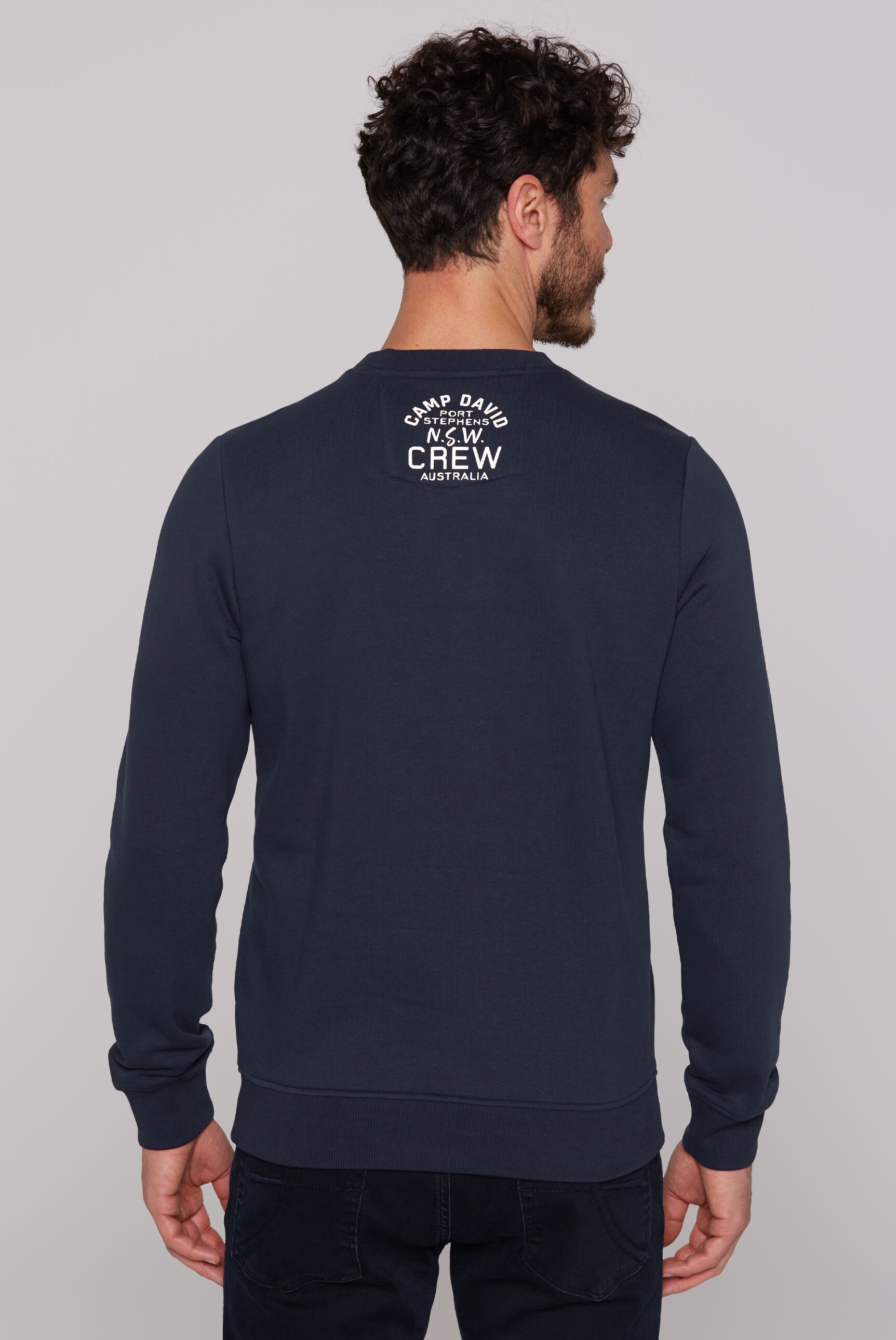 CAMP DAVID Sweater, mit weicher Innenseite