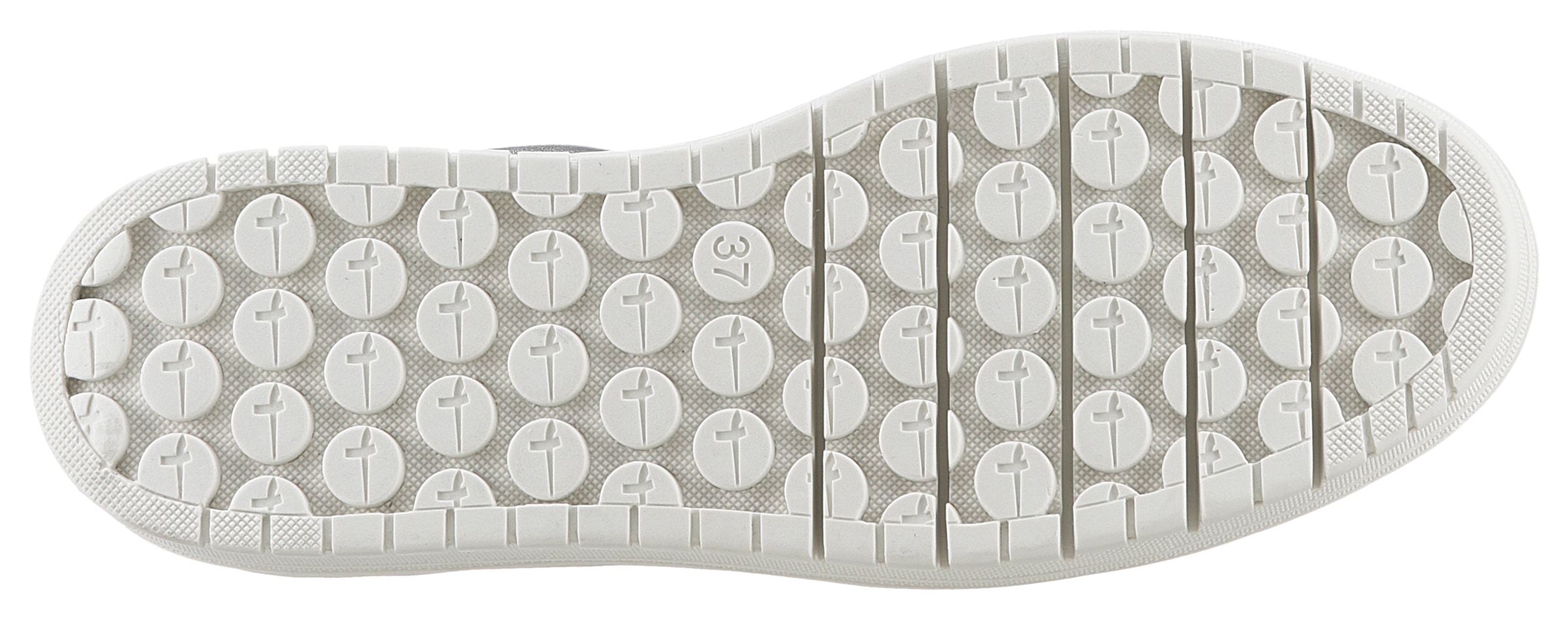 Tamaris Plateausneaker, Freitzeitschuh, Halbschuh, Schnürschuh mit Ziernähte und Perforation