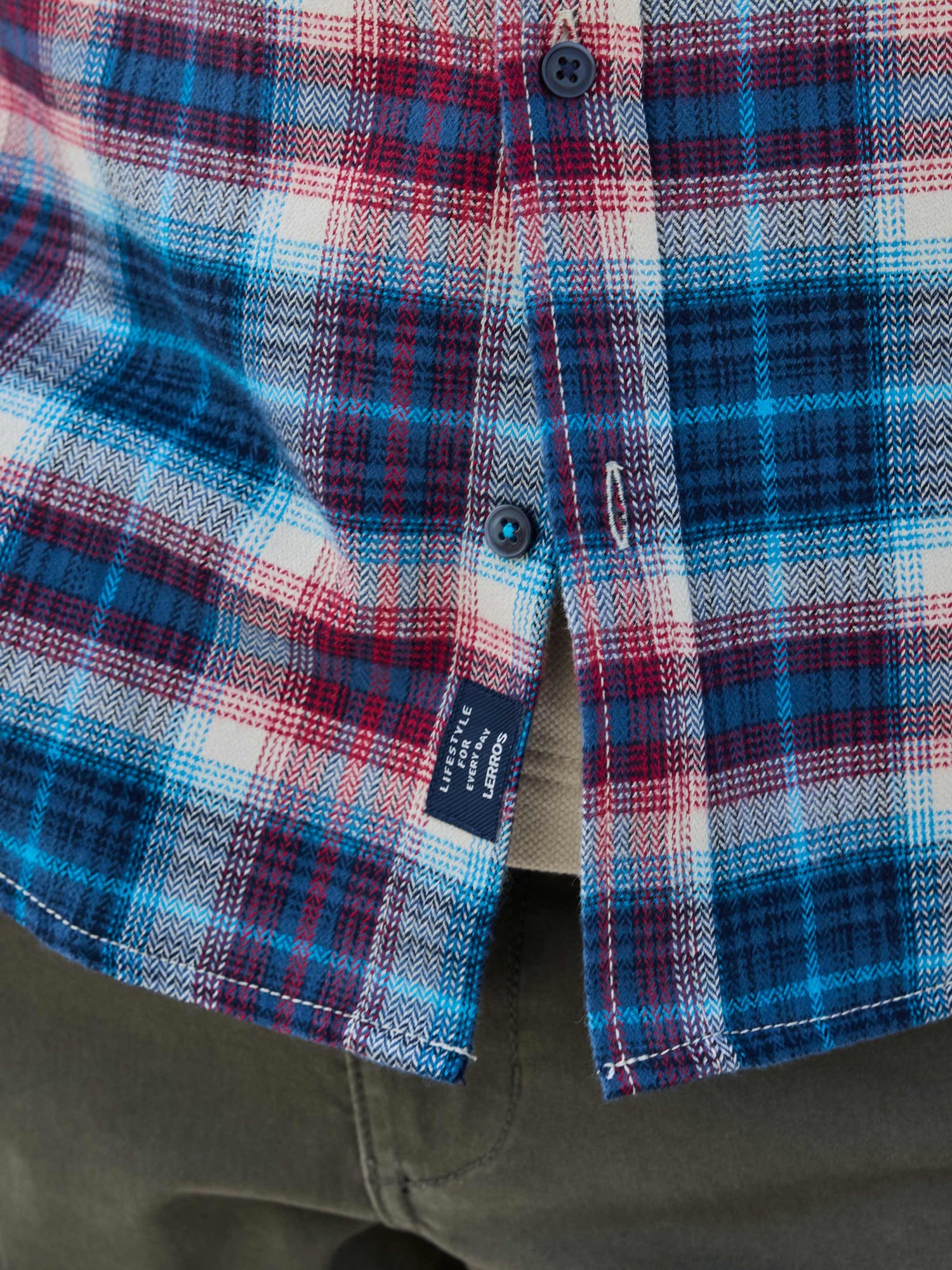 LERROS Karohemd "LERROS Casual Flanellhemd - weicher Twill, starker Style" günstig online kaufen