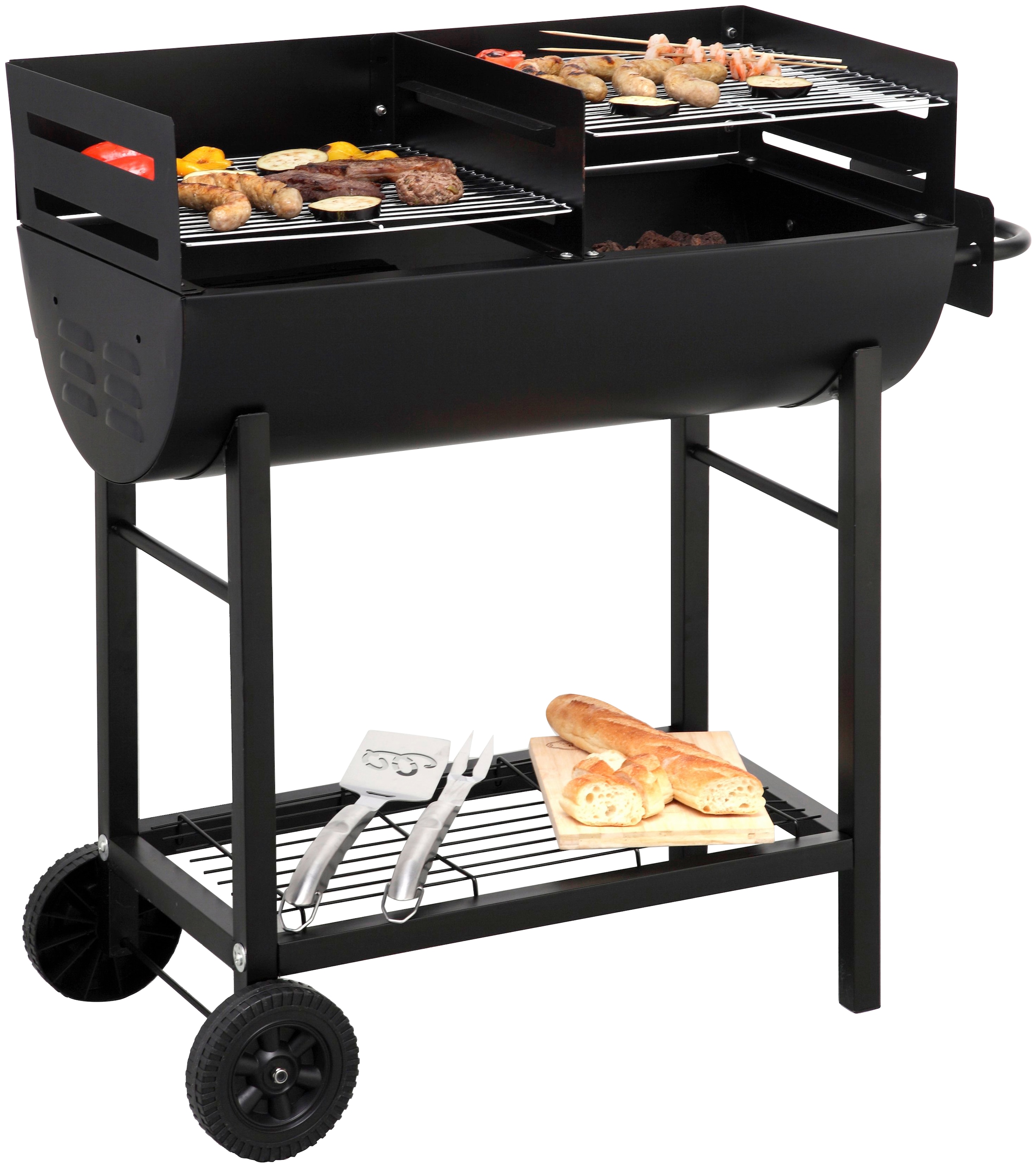 Tepro Holzkohlegrill "Grillfass Detroit"