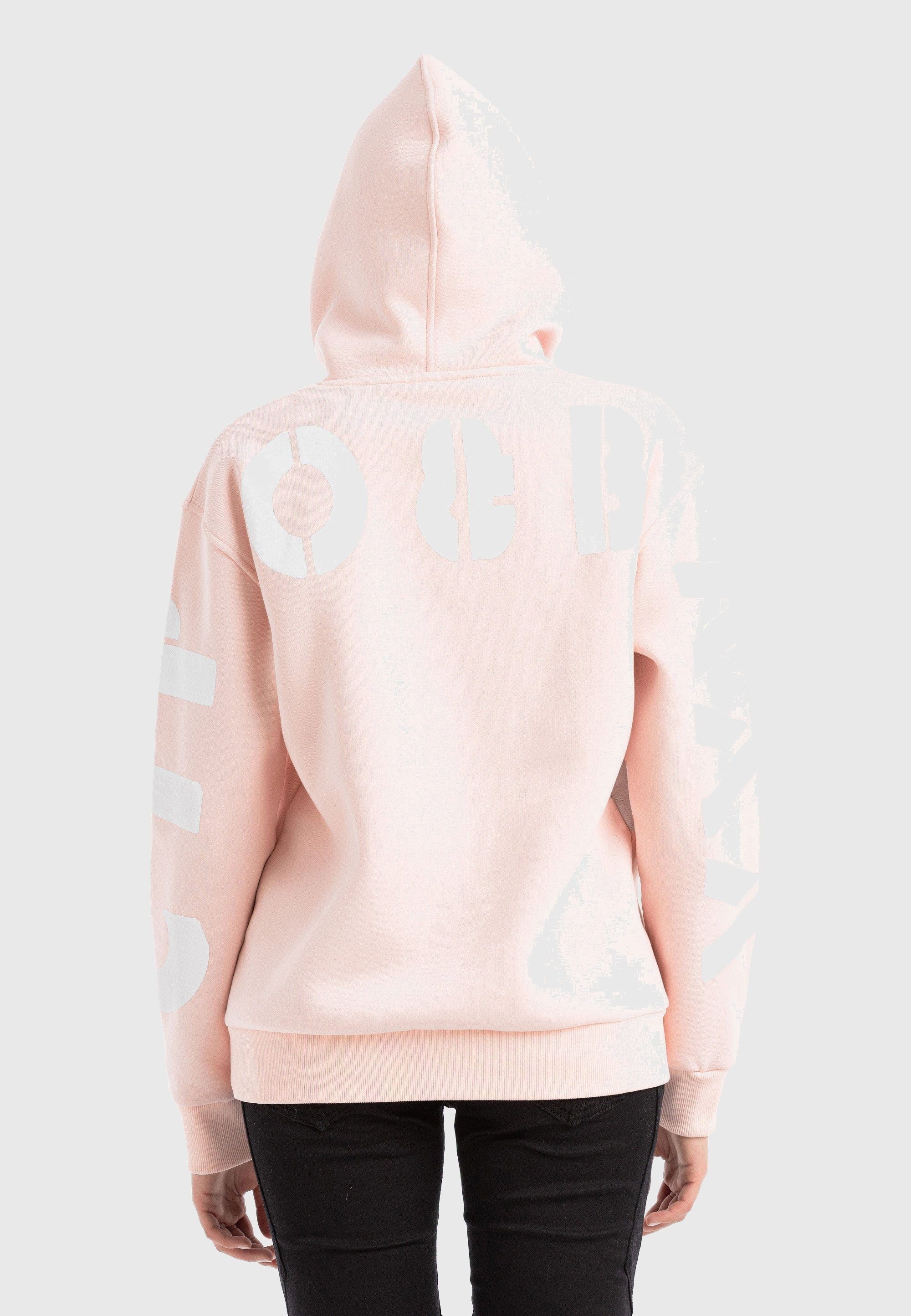Cipo & Baxx Sweatshirt »HOODIE SWEATSHIRT«, (1 tlg.), modisches Design mit hohem Tragekomfort