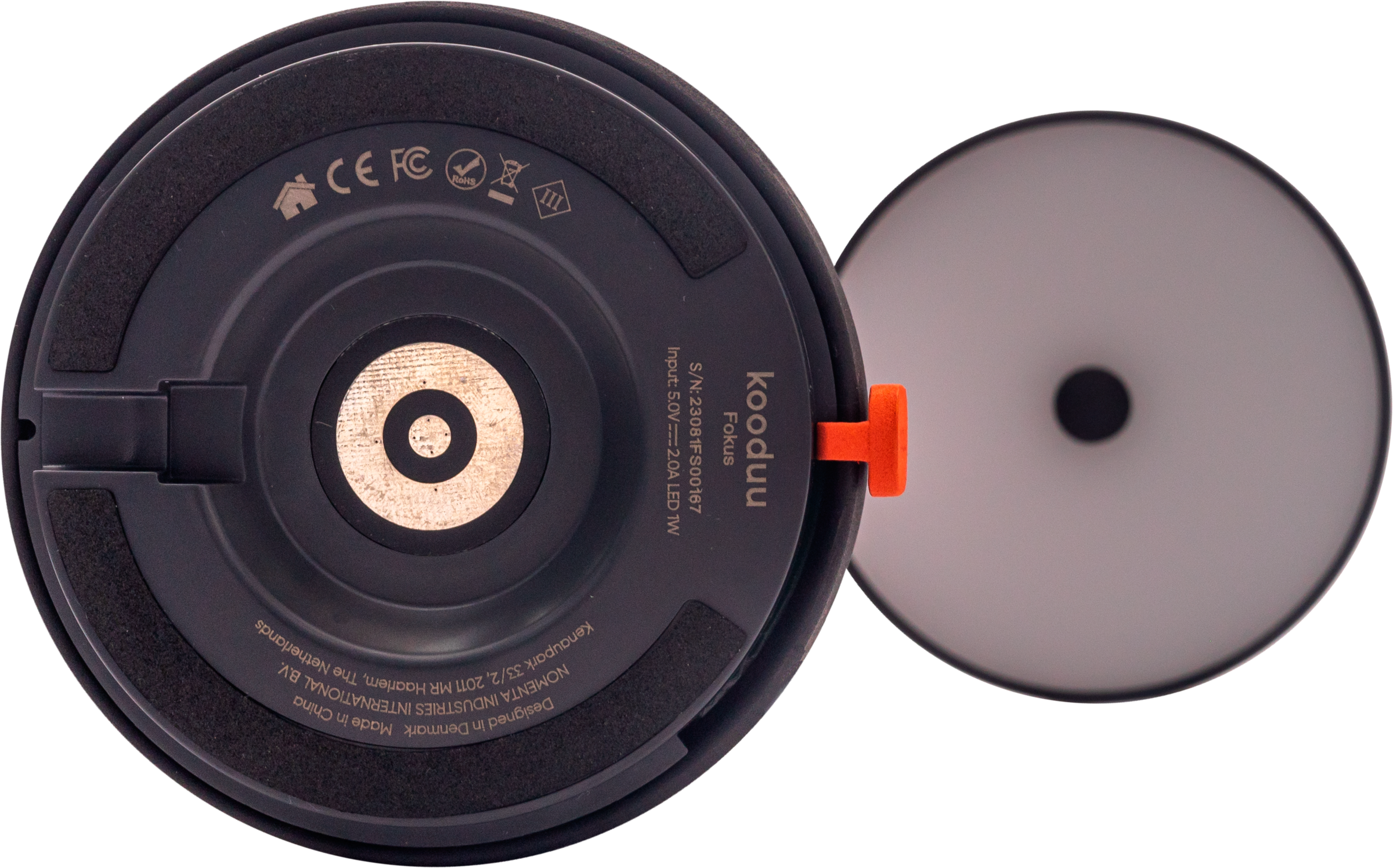 kooduu LED Tischleuchte »Fokus«, 1 flammig, Leuchtmittel LED-Modul | LED fest integriert, LED Dekolicht, Tischlampe