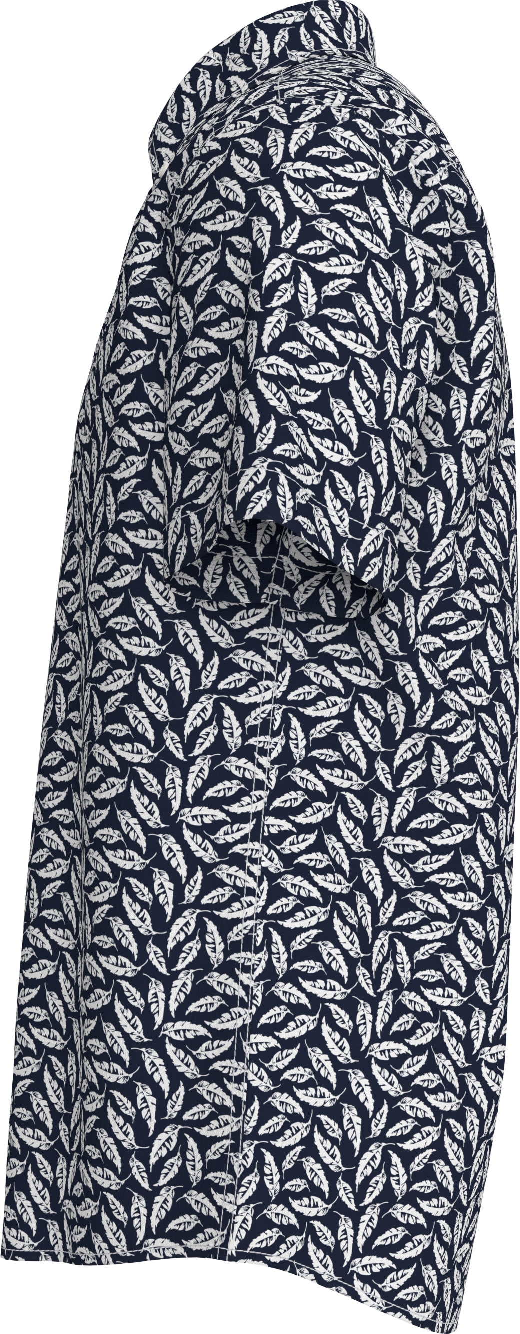 Tommy Hilfiger Kurzarmhemd »LINEN BLEND PRINT S/S RF SHIRT«, modischer Print, mit Leinenanteil